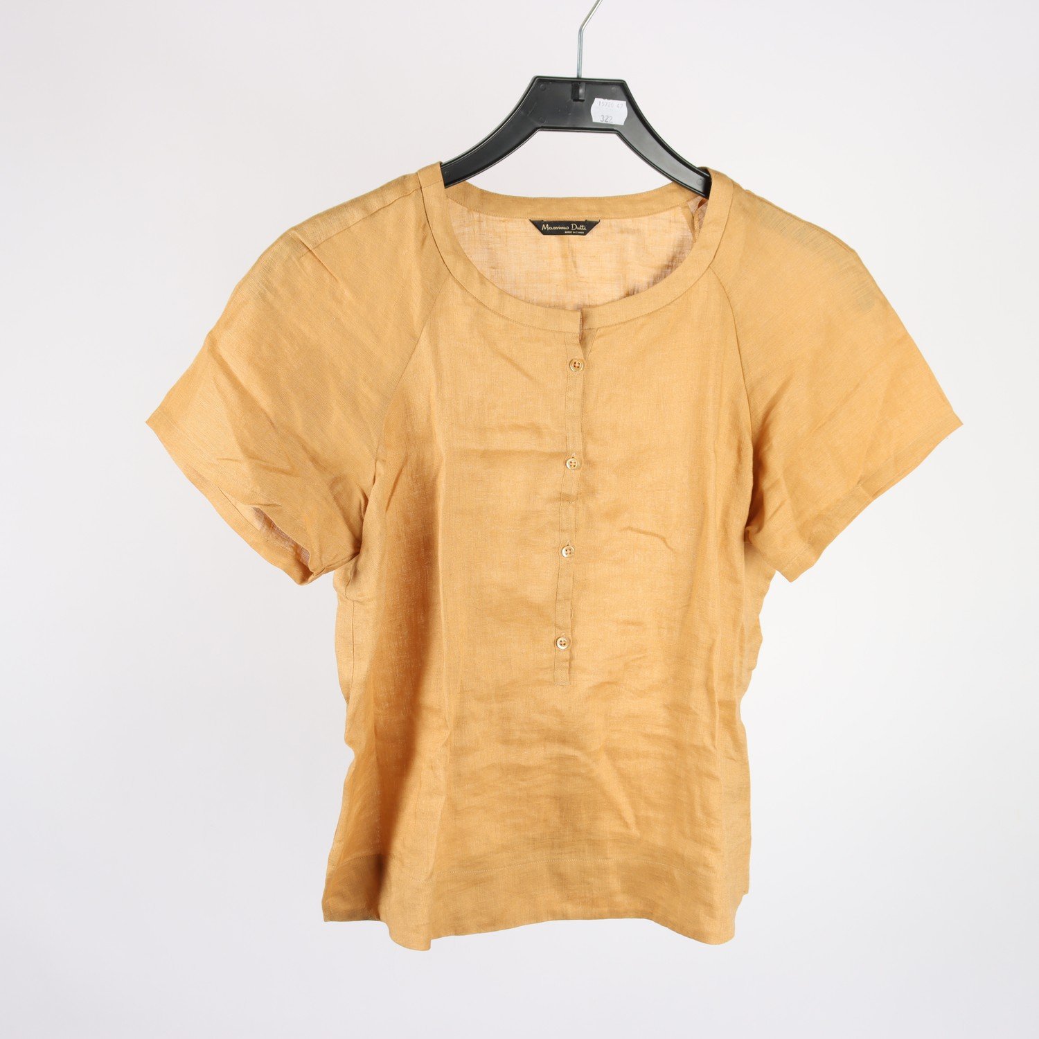 Blus, Massimo Dutti, brun, stl. M