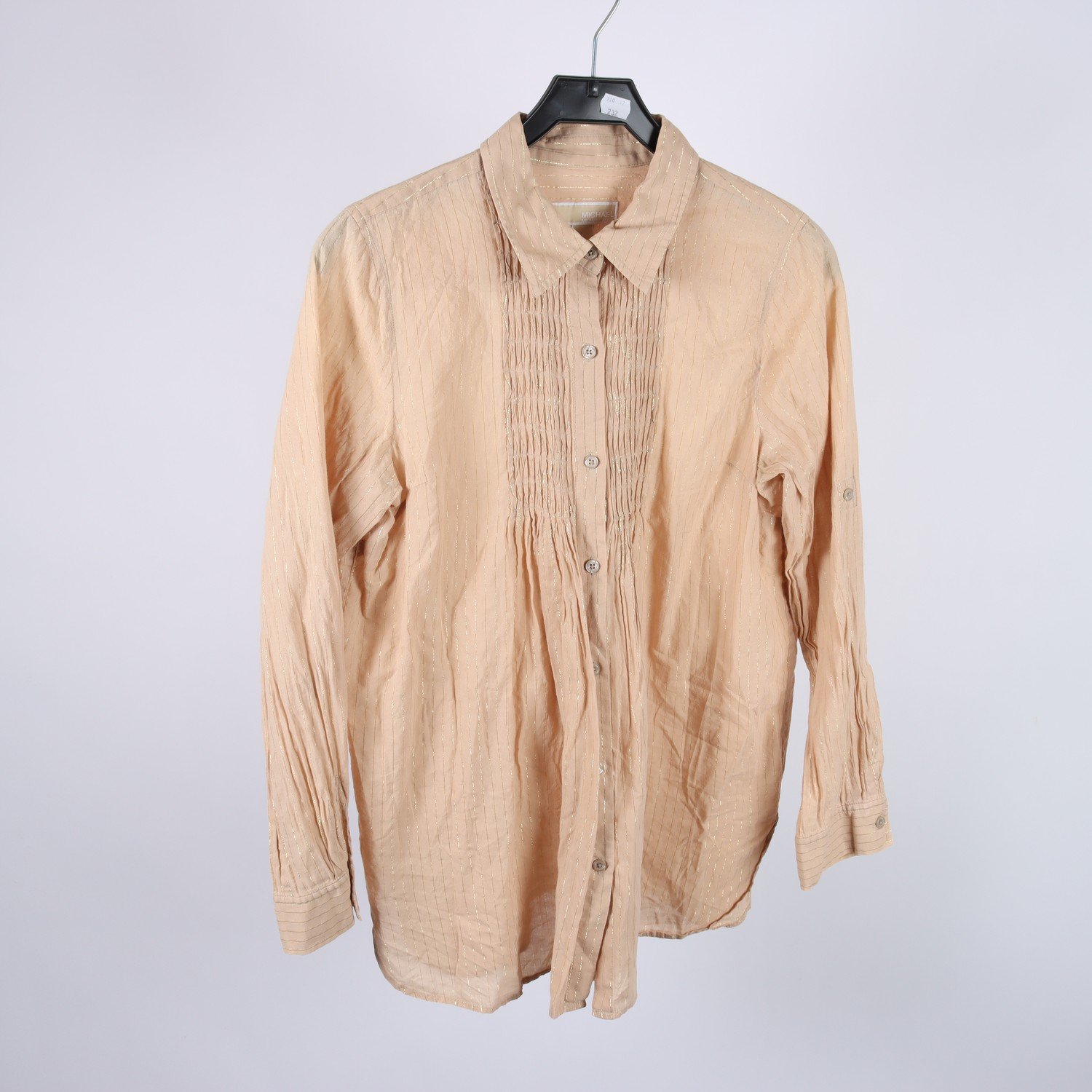 Blus, Michael Kors, beige, guld, stl. L