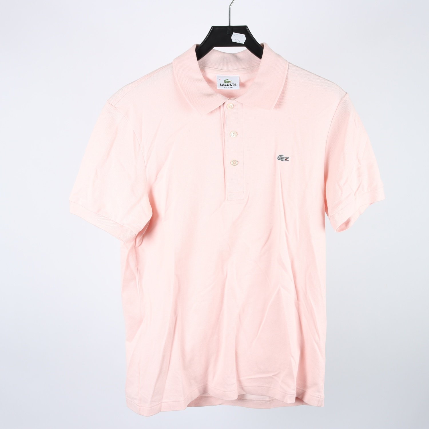Pikètröja, Lacoste, rosa, stl. 4 (M)