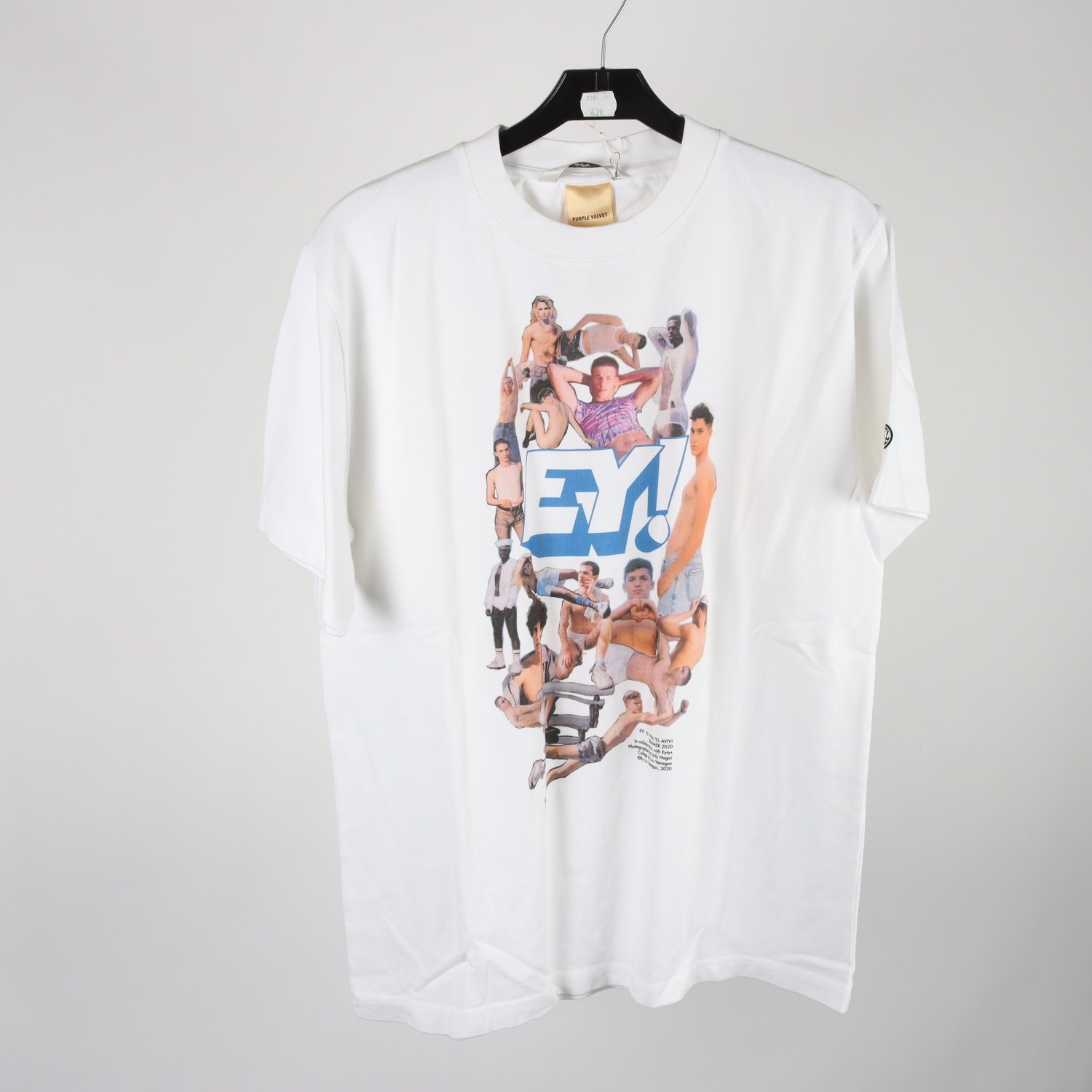 T-shirt, Eytys, vit, stl. S.