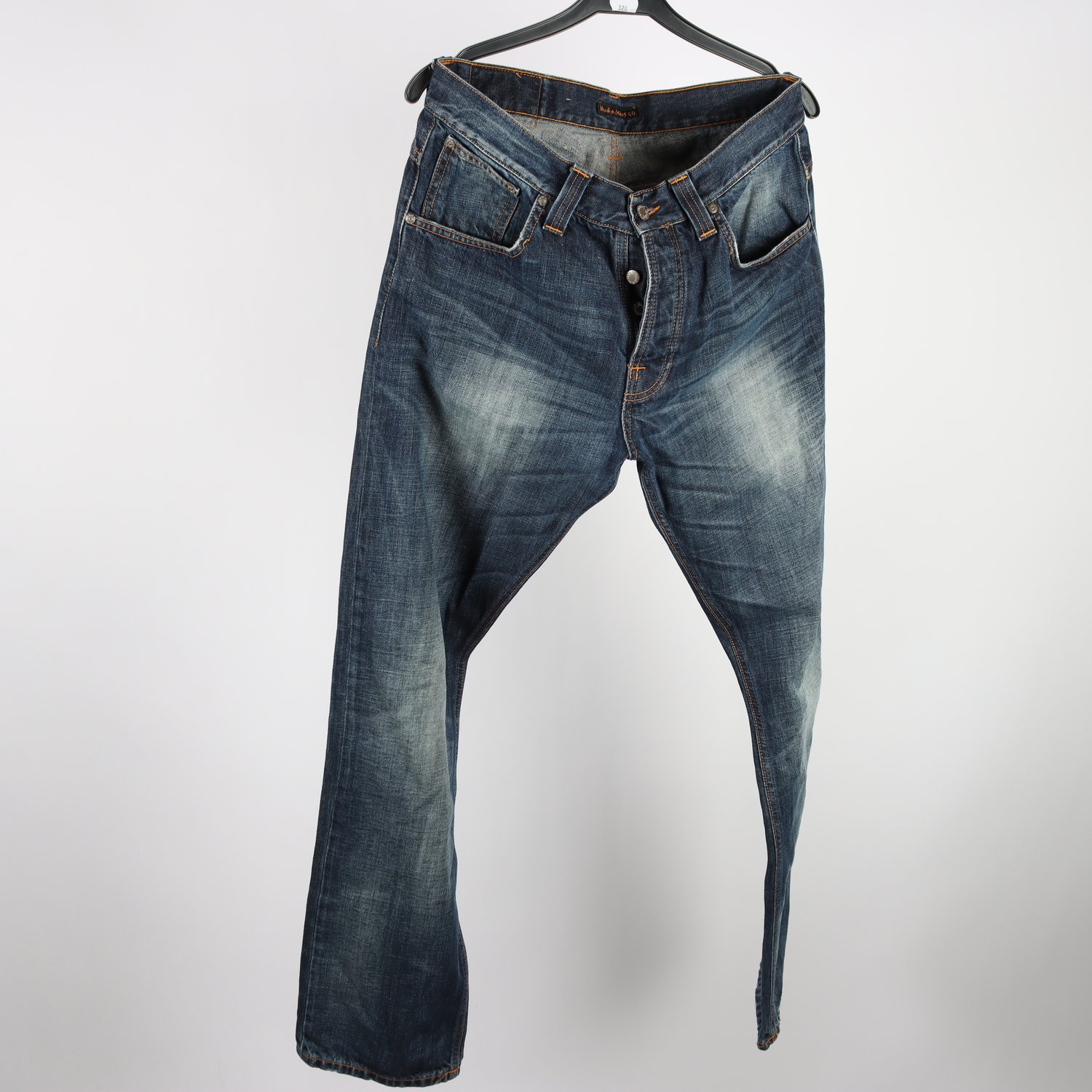Jeans, Nudie, blå, stl. W33 L32