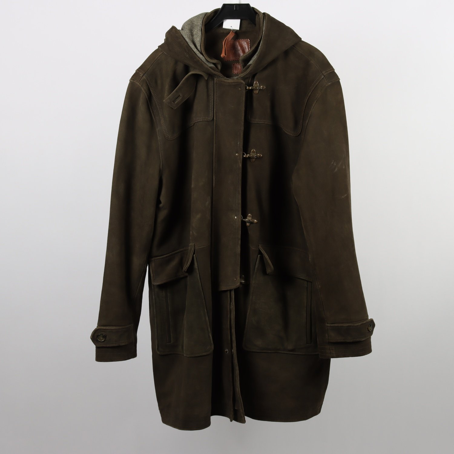 Skinnrock, Coloniaire, grön, brun, stl. 58