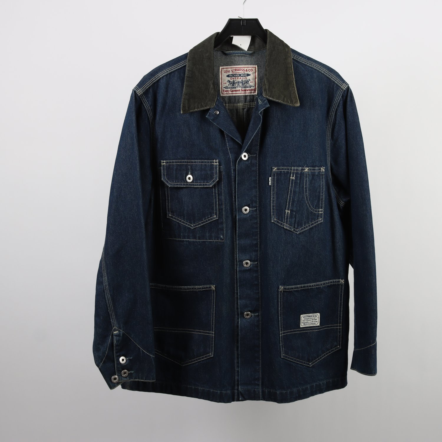 Jeansjacka, Levis, blå, stl. ca. L