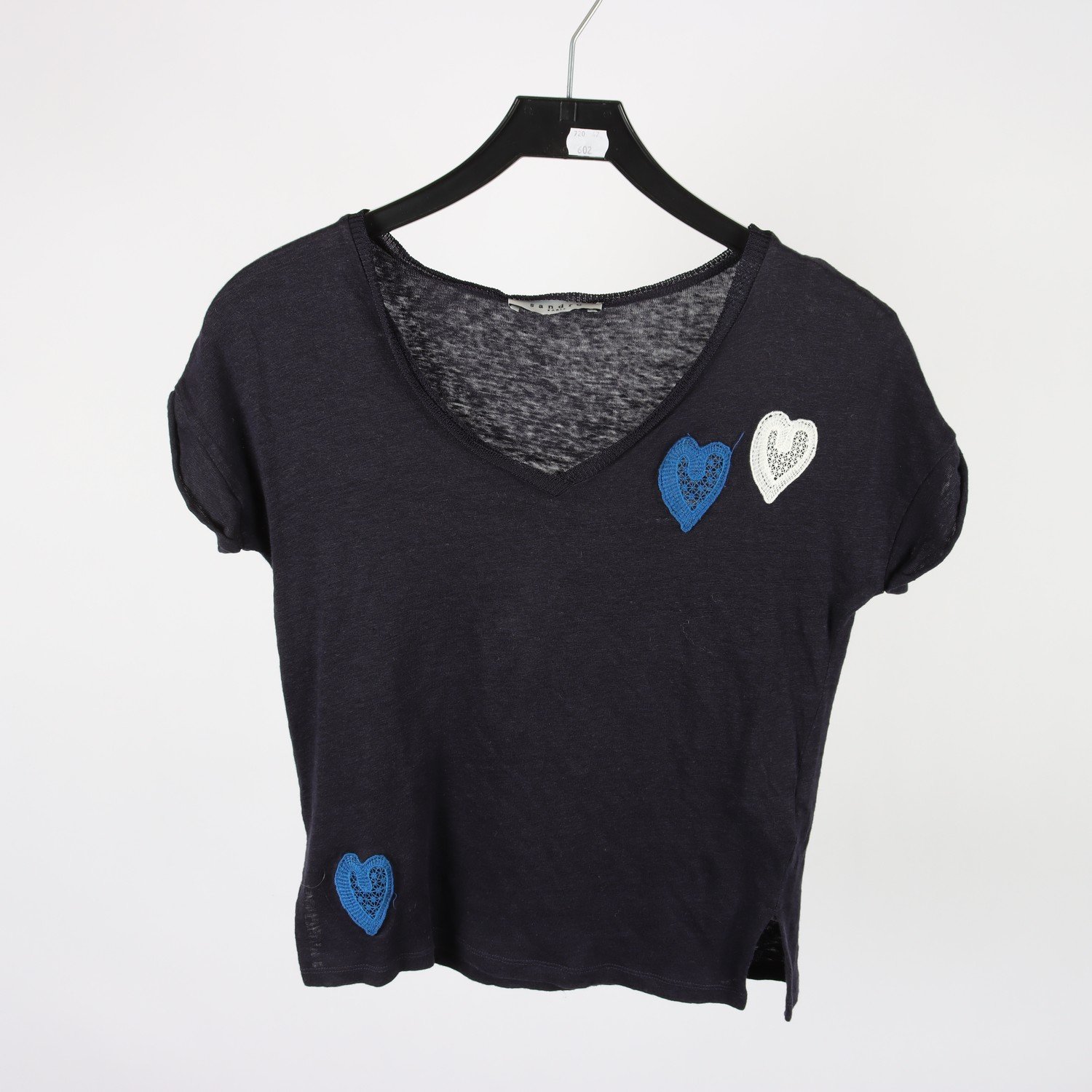 Tröja, Sandro, blå, lin, stl. 1 (S).