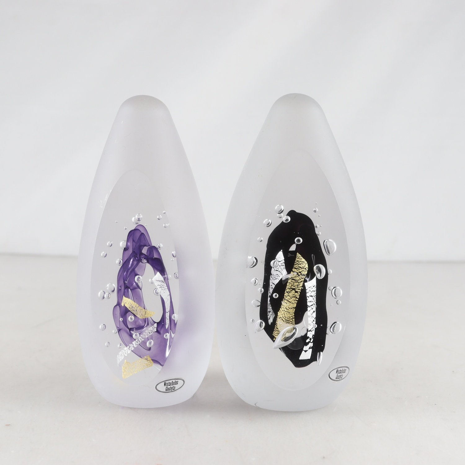 Skulpturer, Wentzelholms Glashytta, 2 st