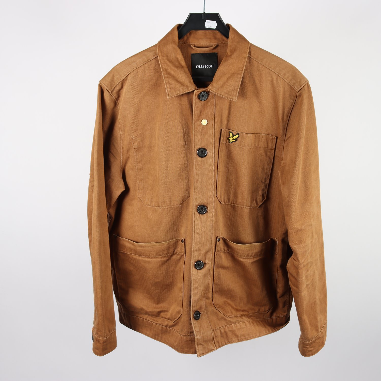 Overshirt, Lyle&Scott, brun, stl. L