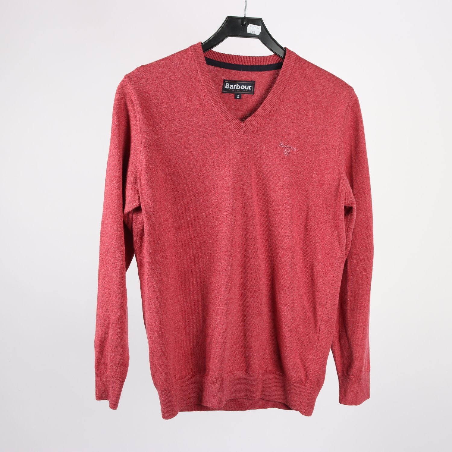 Tröja, Barbour, vinröd, stl. S