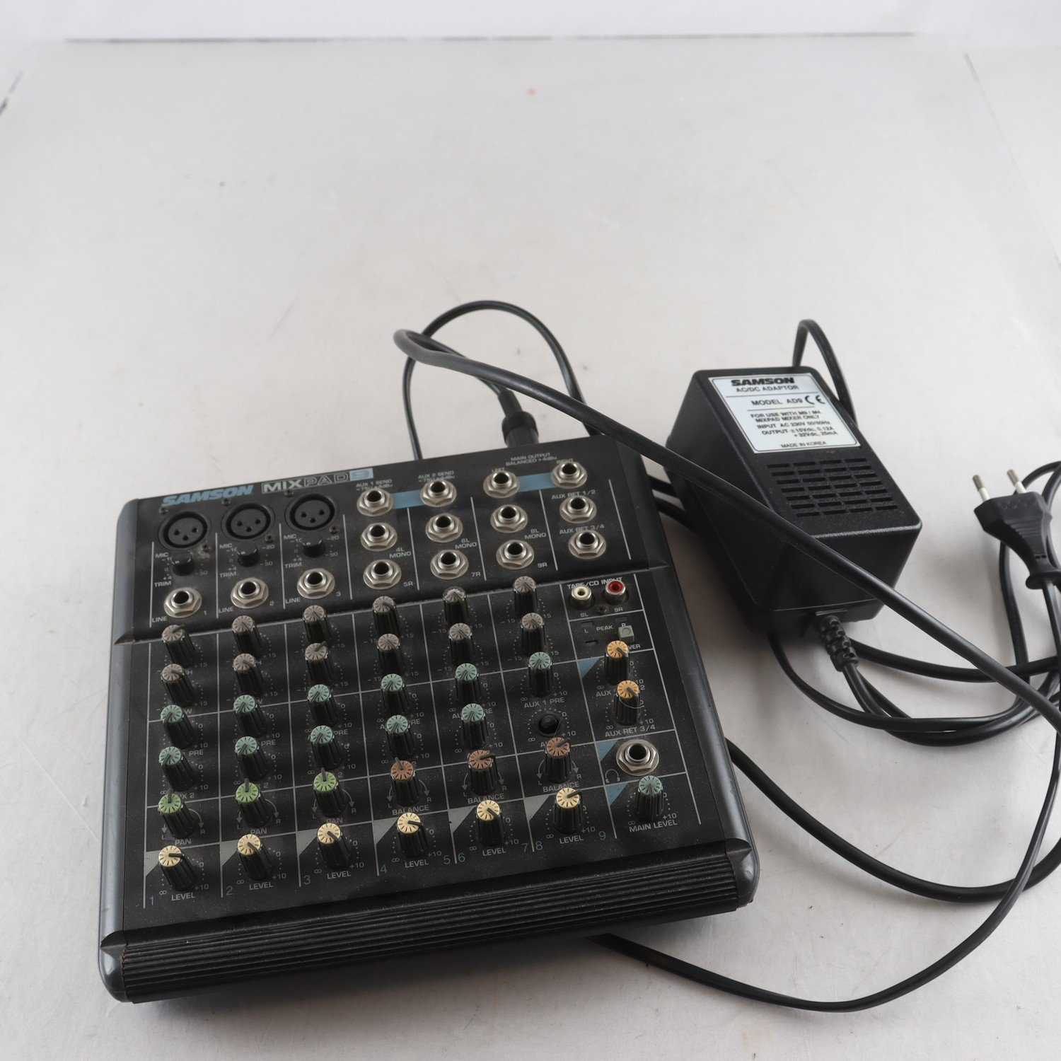 Mixer, Samson Mixpad 9. Samfraktas ej