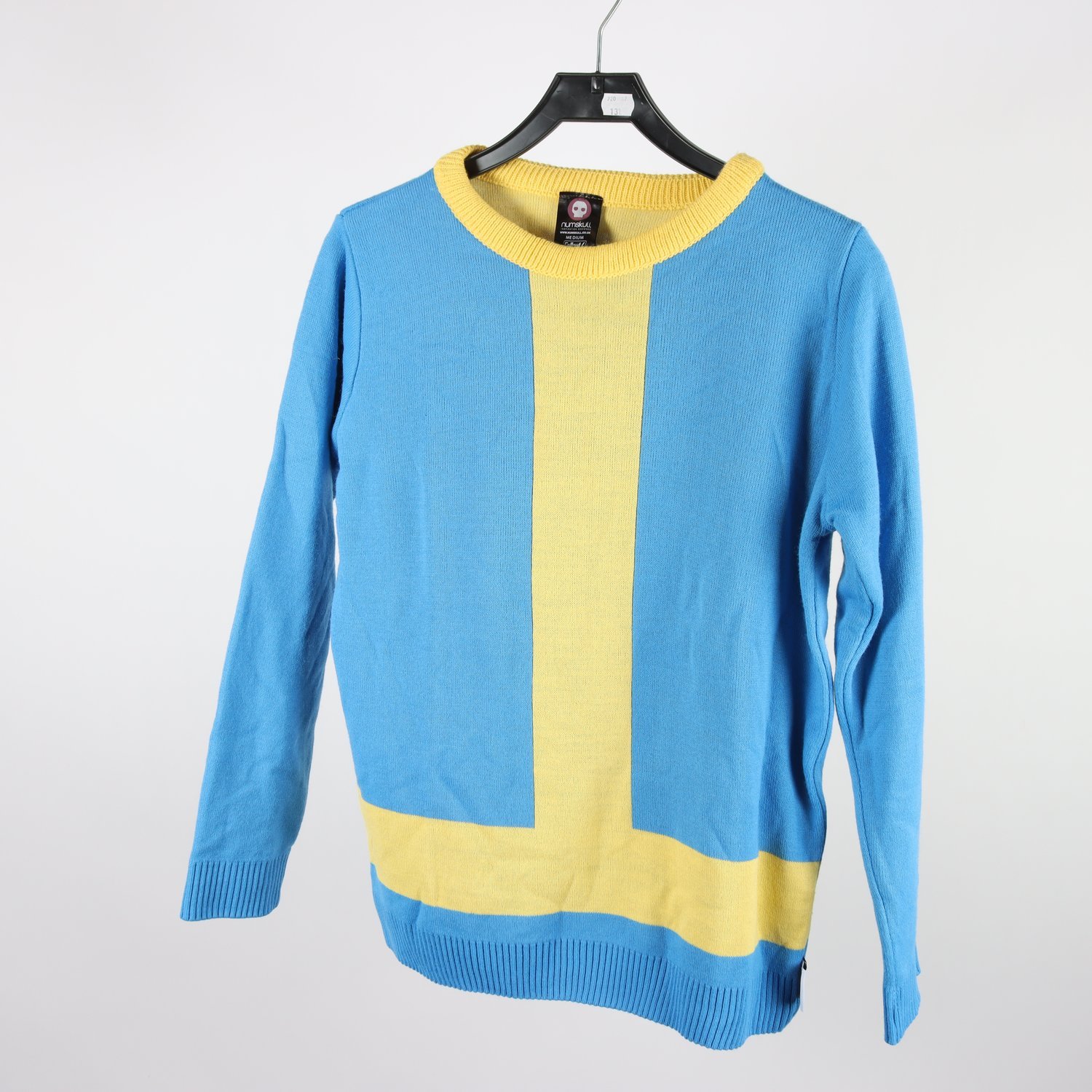 Tröja, Numskull, blå, gul, stl. M