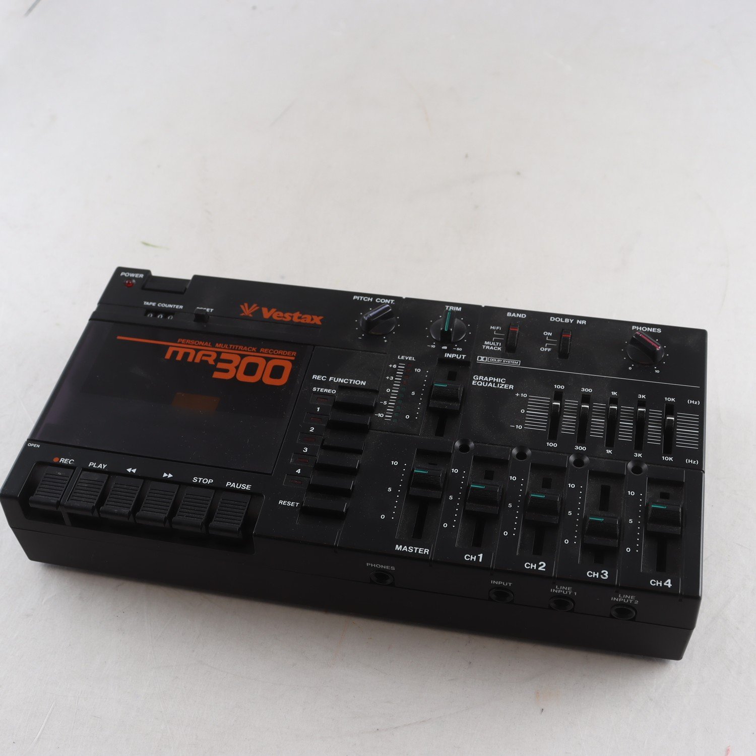 Multitrack, Cassette Recorder, Vestax Mr300. Defekt