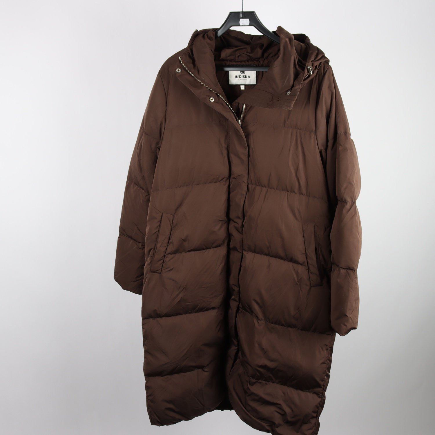 Vinterkappa, Indiska, brun, stl. L.