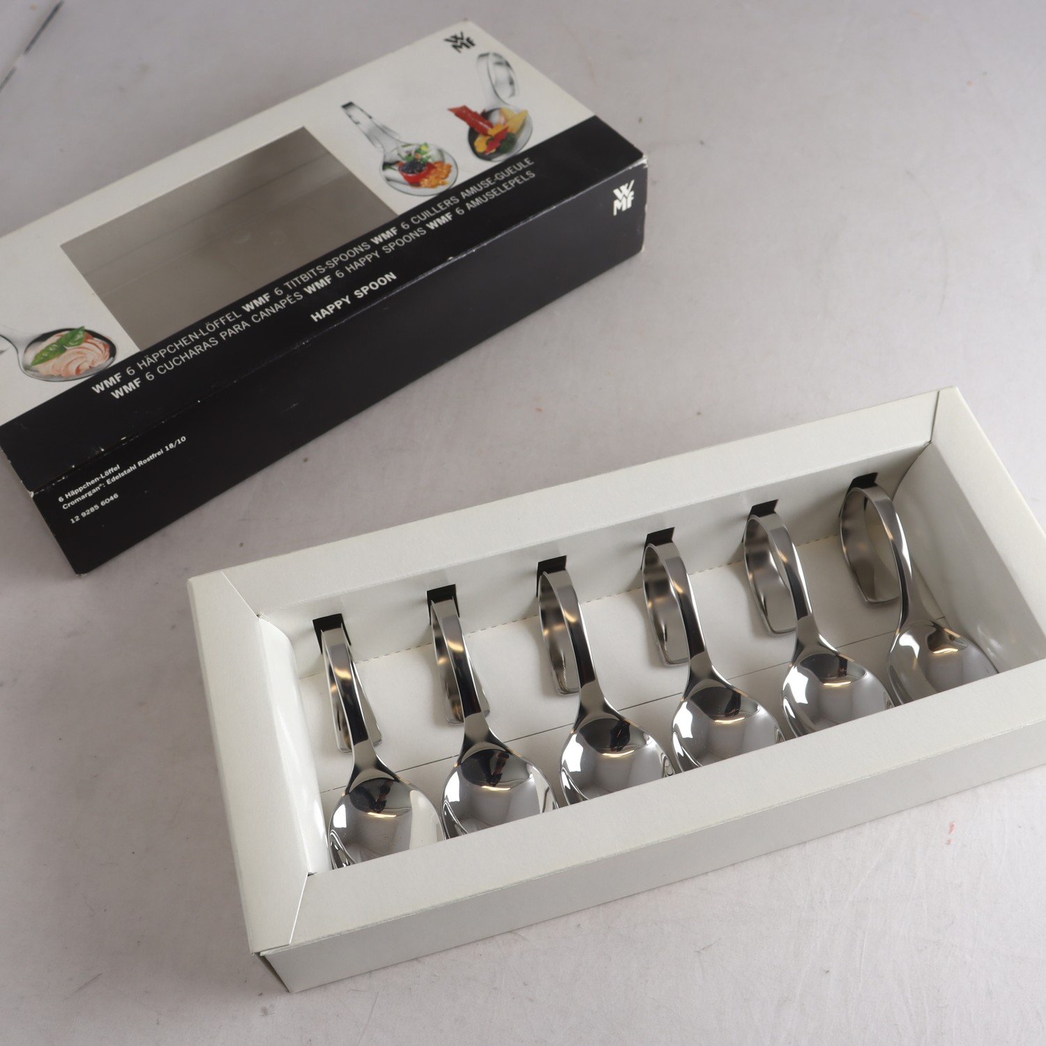 Skedar, rostfritt stål, ”Happy Spoon”, WMF