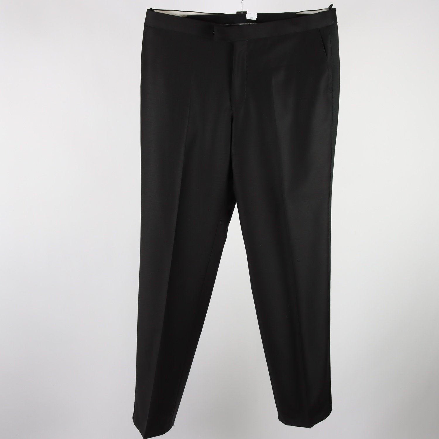 Byxor, Oscar Jacobson, svart, med revär, stl 52