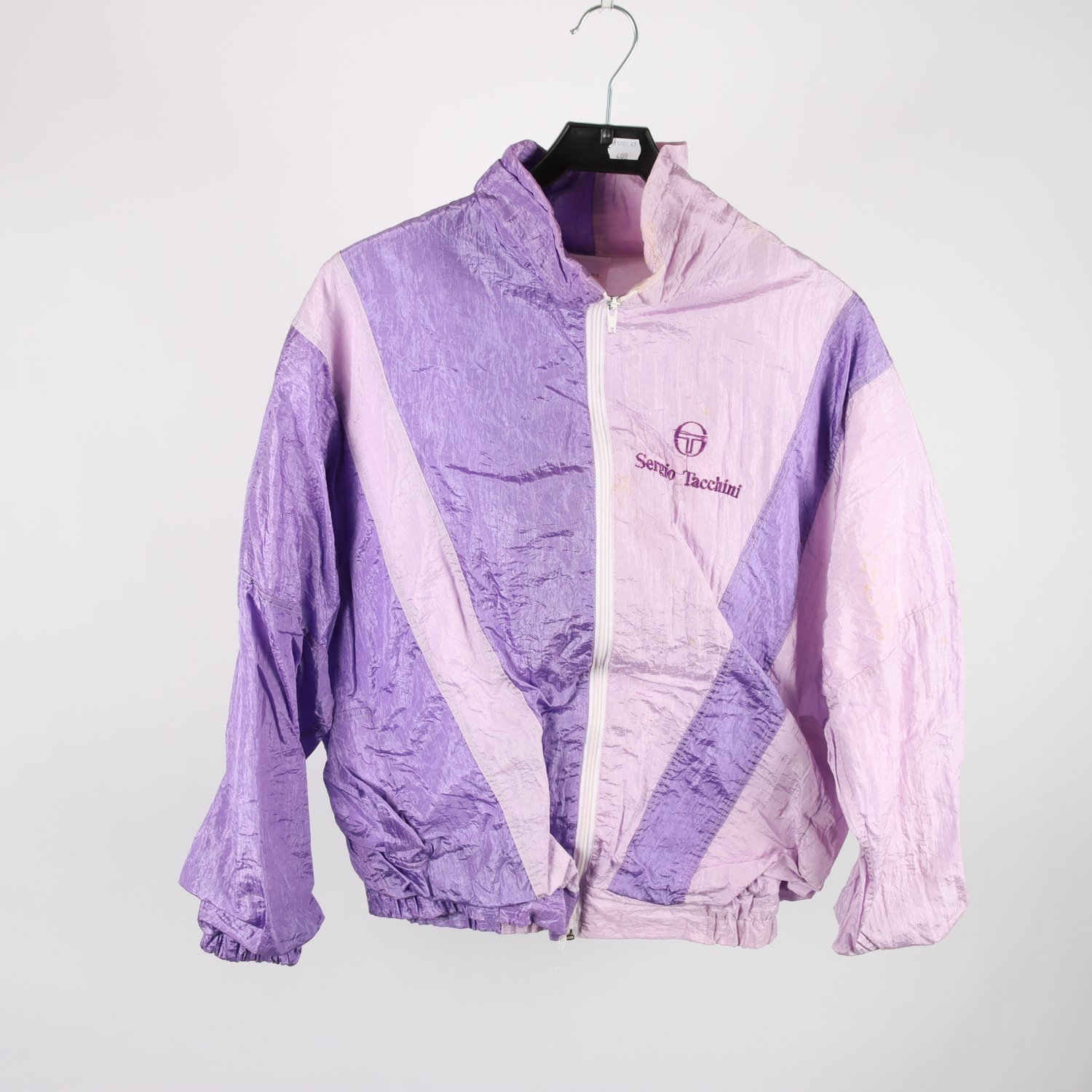 Sportjacka, vintage, Sergio Tacchini, lila, stl. M