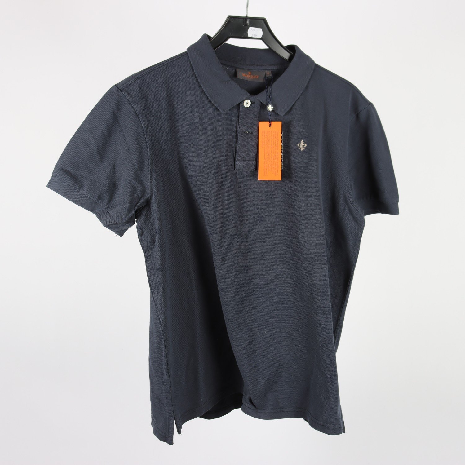 Pikètröja,Morris, blå, stl. M