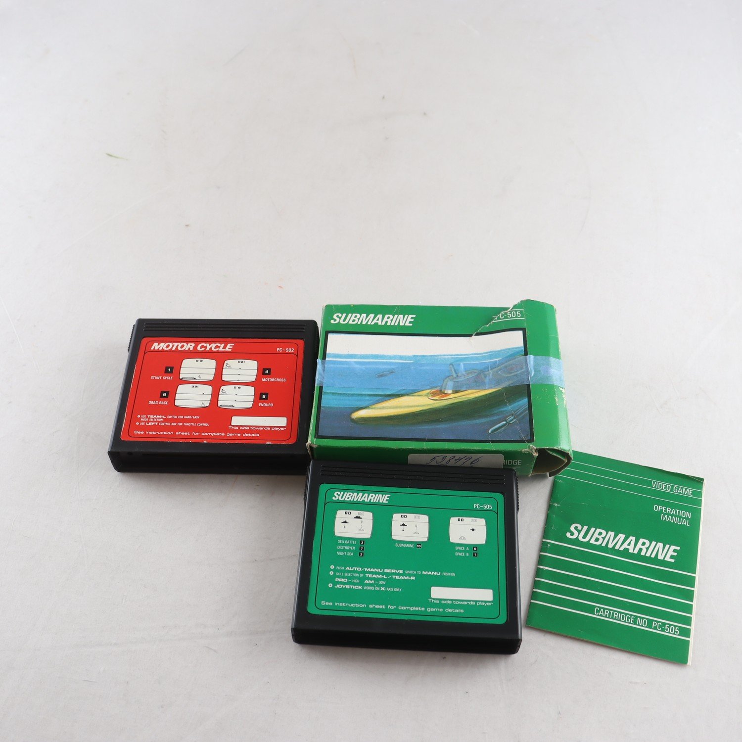 Spel, Bataille Navale, Motor Cycle