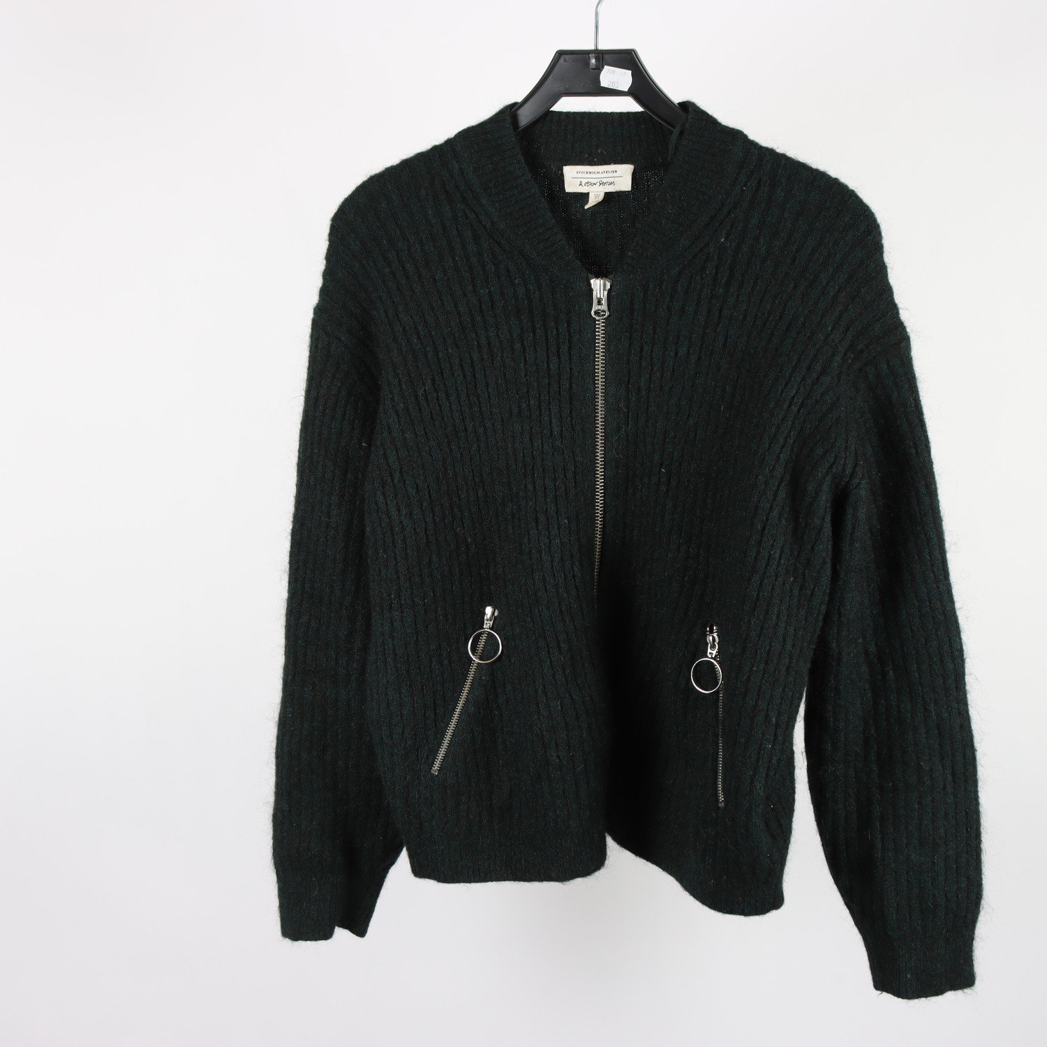 Tröja, & Other Stories, grön, stl. M