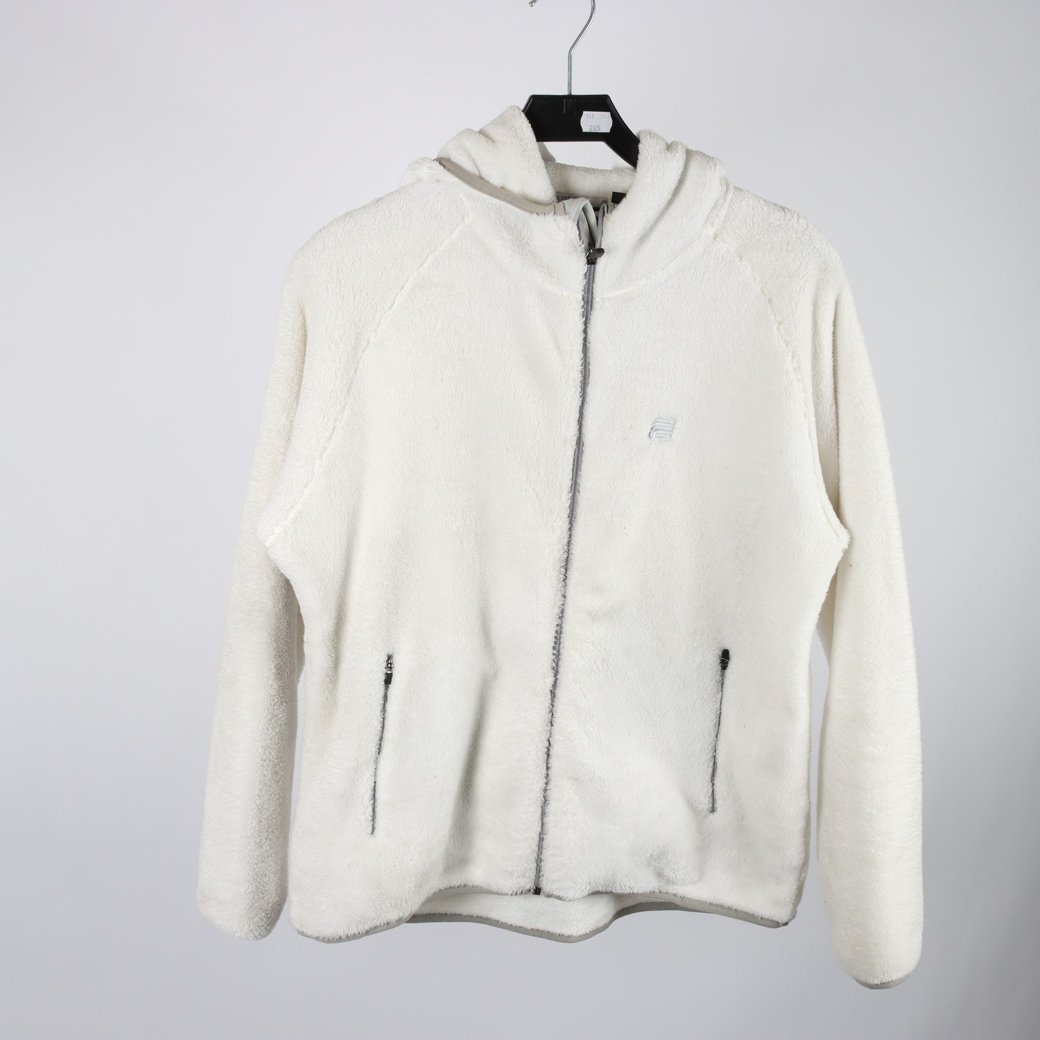 Fleecetröja, Everest, vit, stl. 42