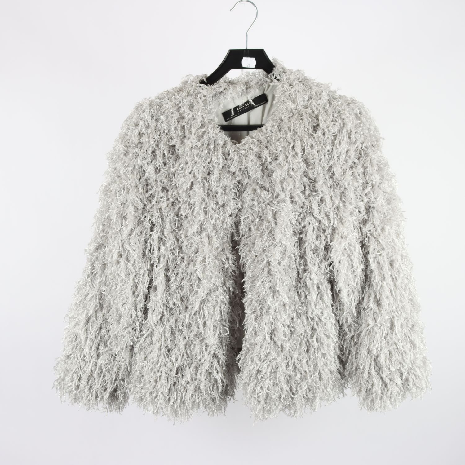 Jacka, Zara, grå, glittrig, stl. M