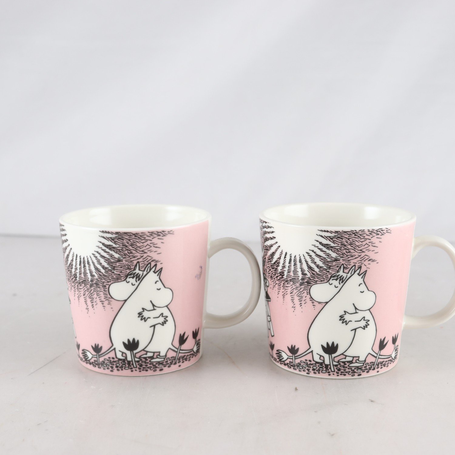 Muminmugg, ”Kärlek”, Arabia, 1996-, 2 st