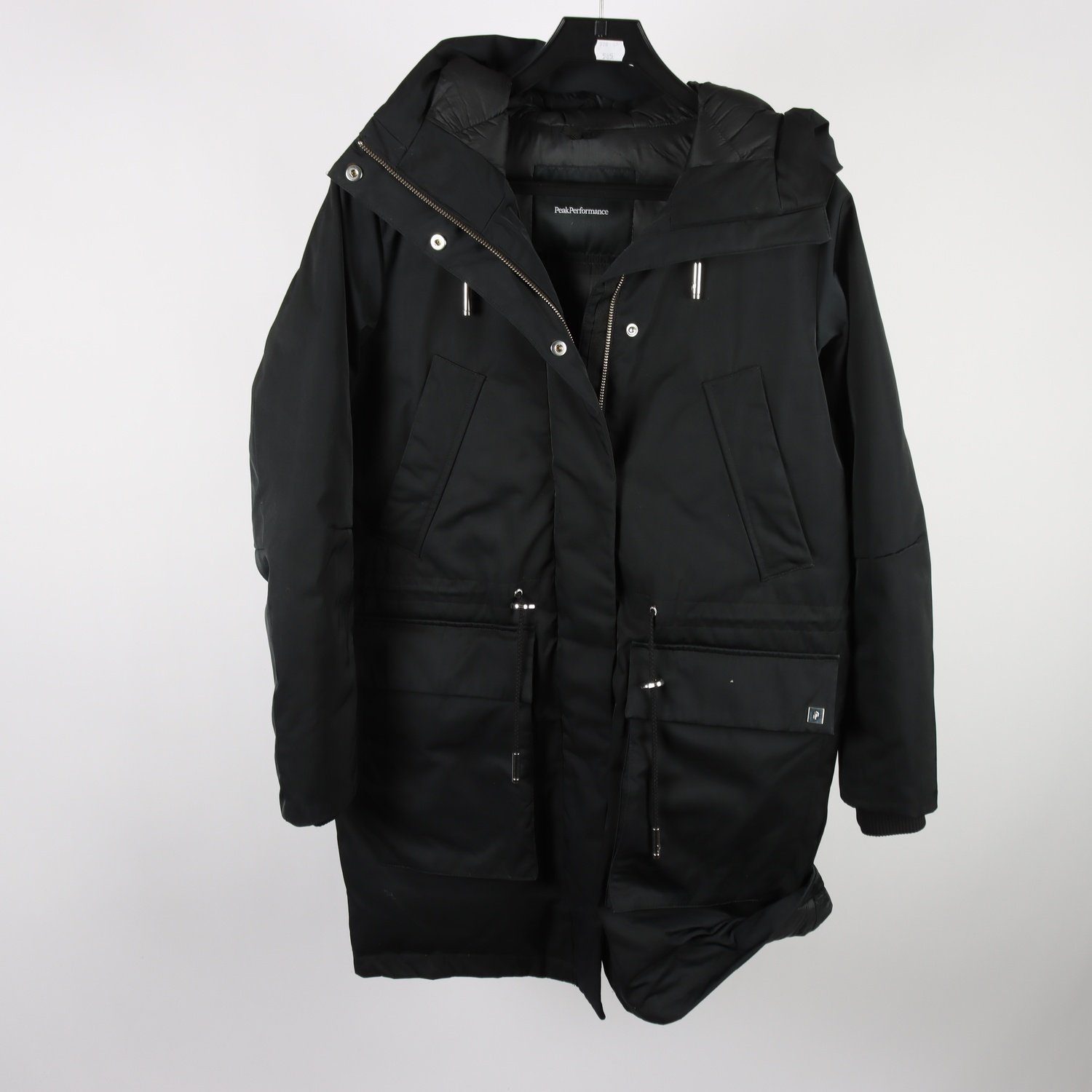 Parka, Peak Performance, svart, stl. S.