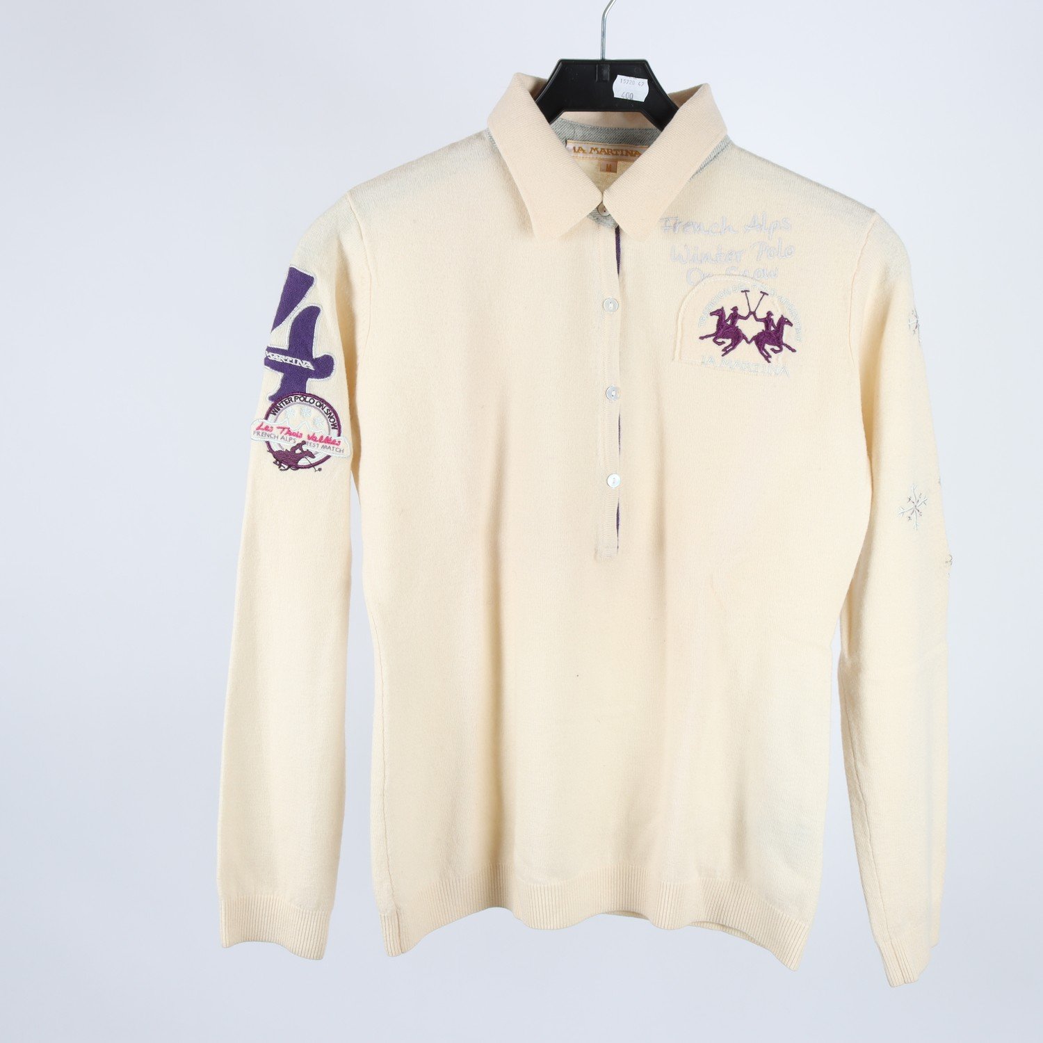 Tröja, La Martina, ljusbeige, stl. M