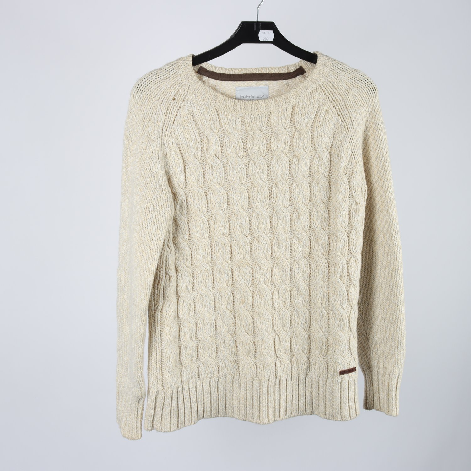 Tröja, PeakPerformance, ljusbeige, stl. S