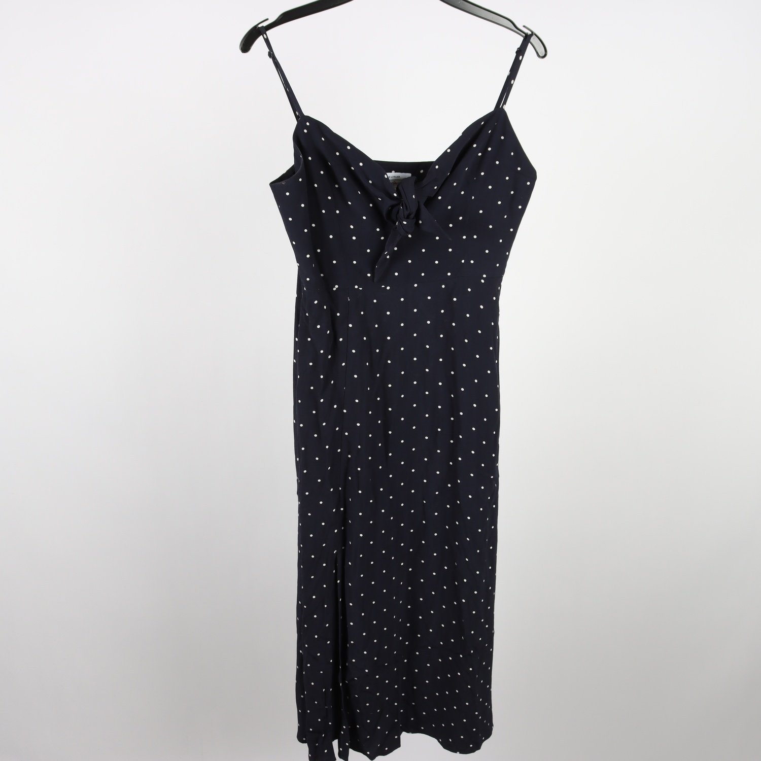 Klänning, & Other Stories, blå, vit, prickig, stl. 36