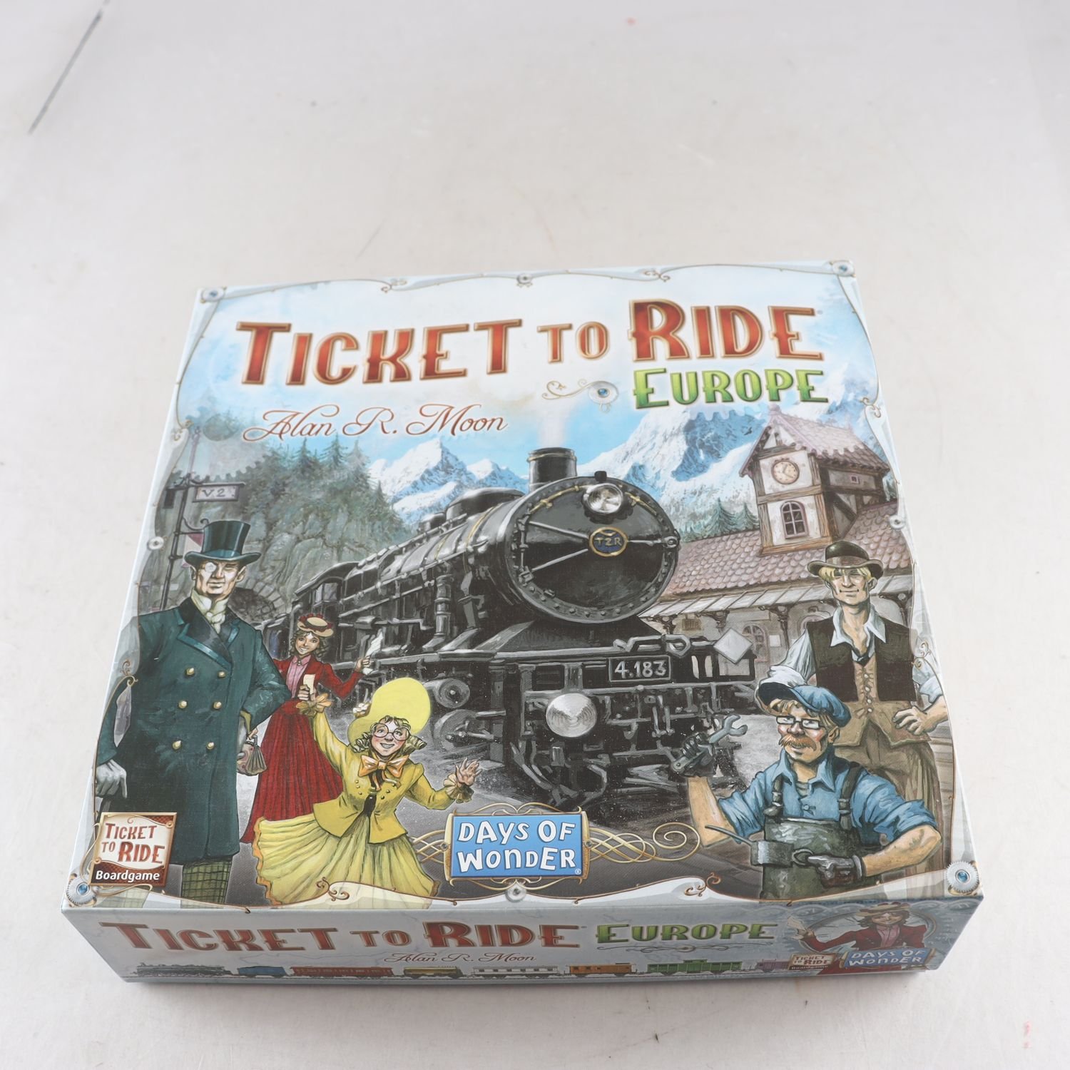 Spel, Ticket to ride,europe.