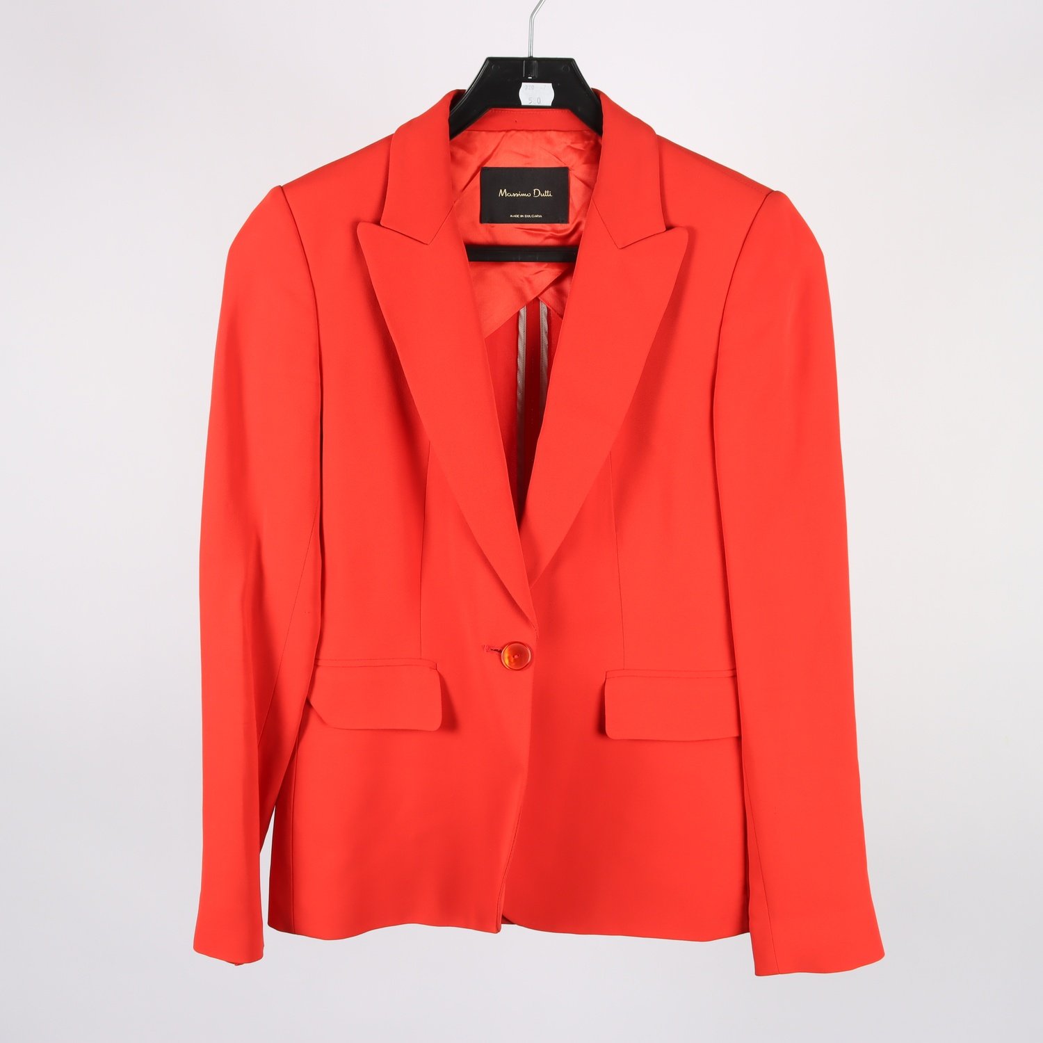 Kavaj, Massimo Dutti, röd, stl. 36.