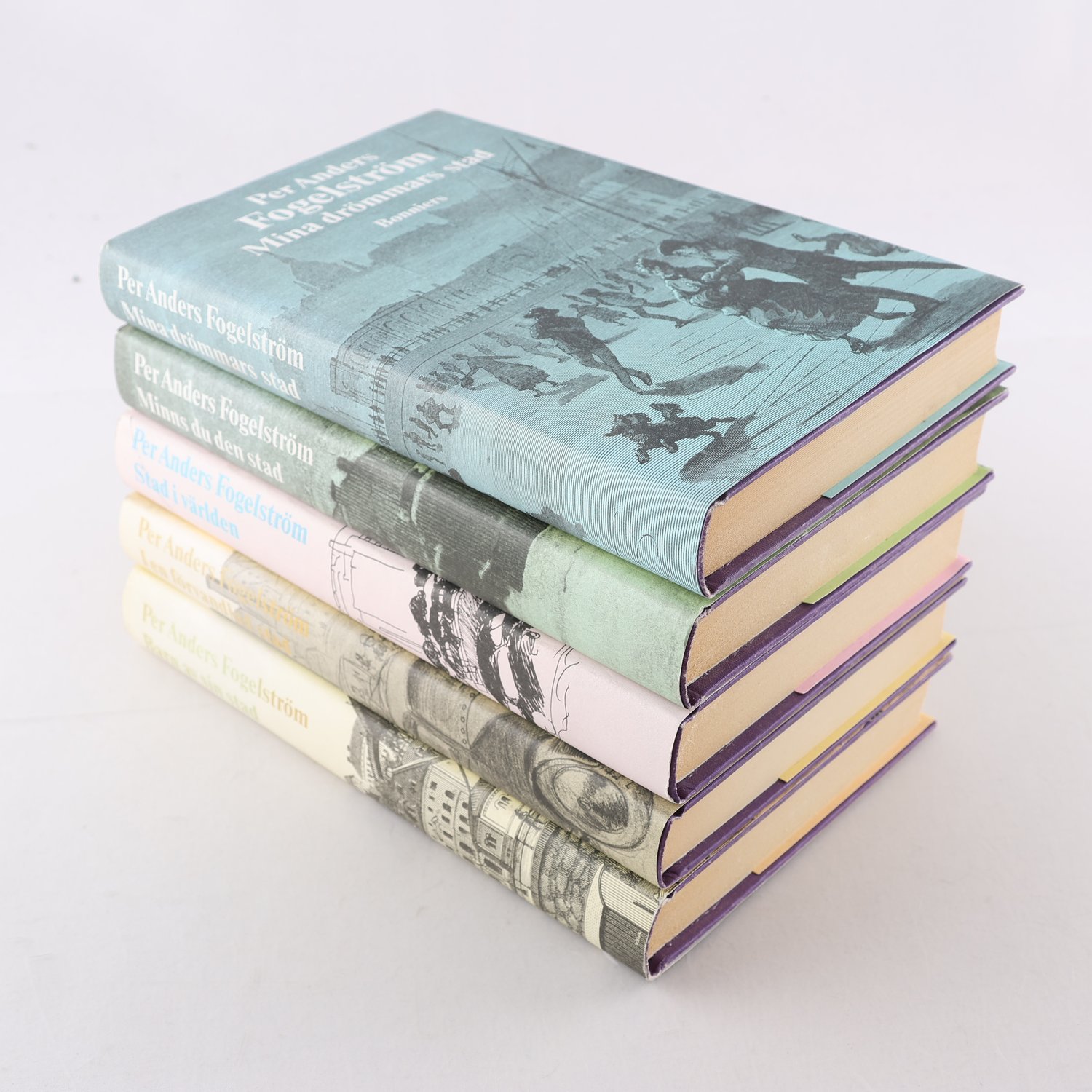 Per Anders Fogelström, Mina drömmars stad, 5 volymer