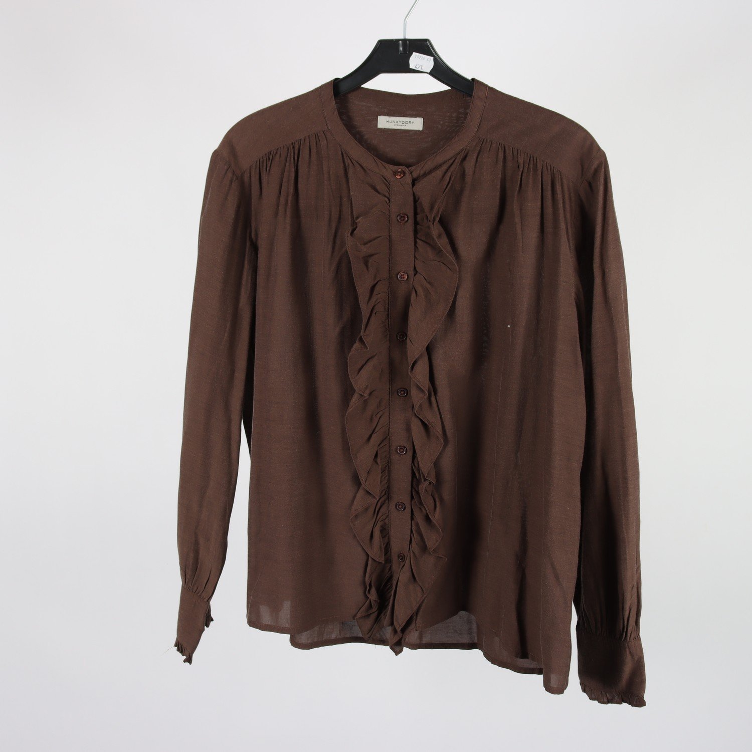 Blus, Hunkydory, brun, stl. S