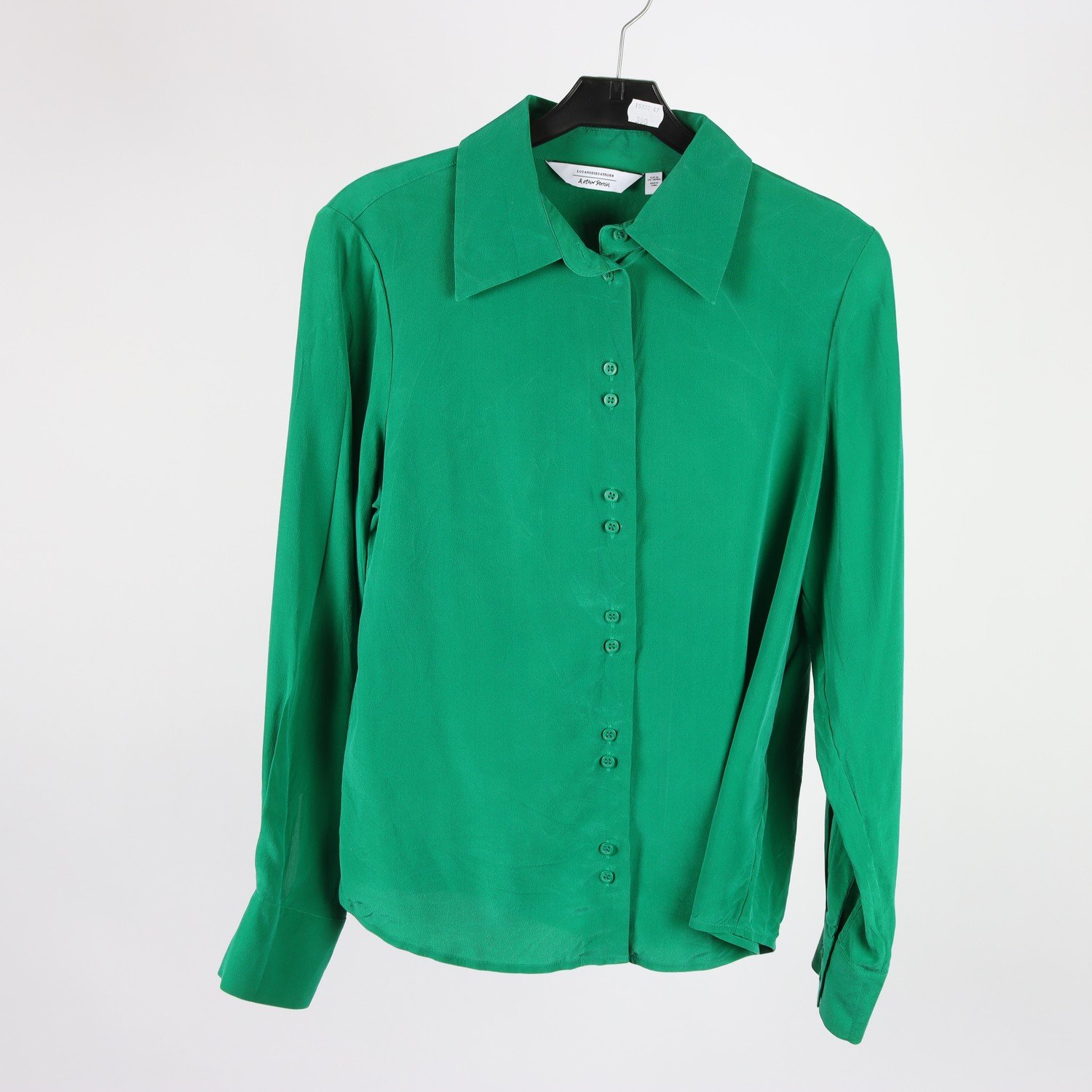 Blus 2-pack, & Other Stories, grön,svart, stl. 34