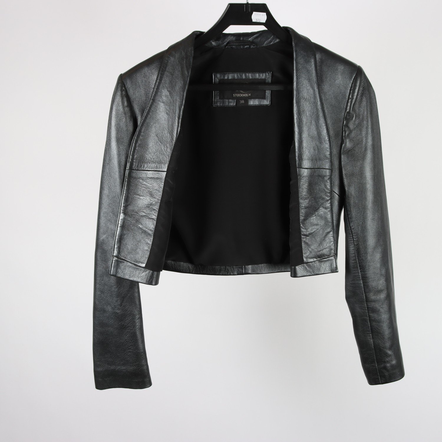 Skinnjacka, Roco Baroco, svart, stl. 38