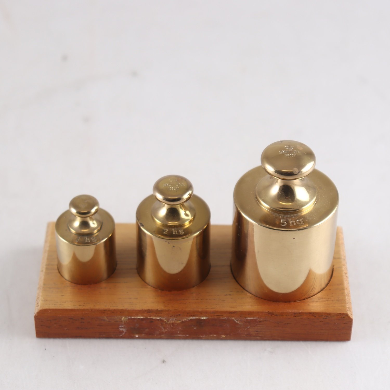 Vikter, Mässing, Skultuna