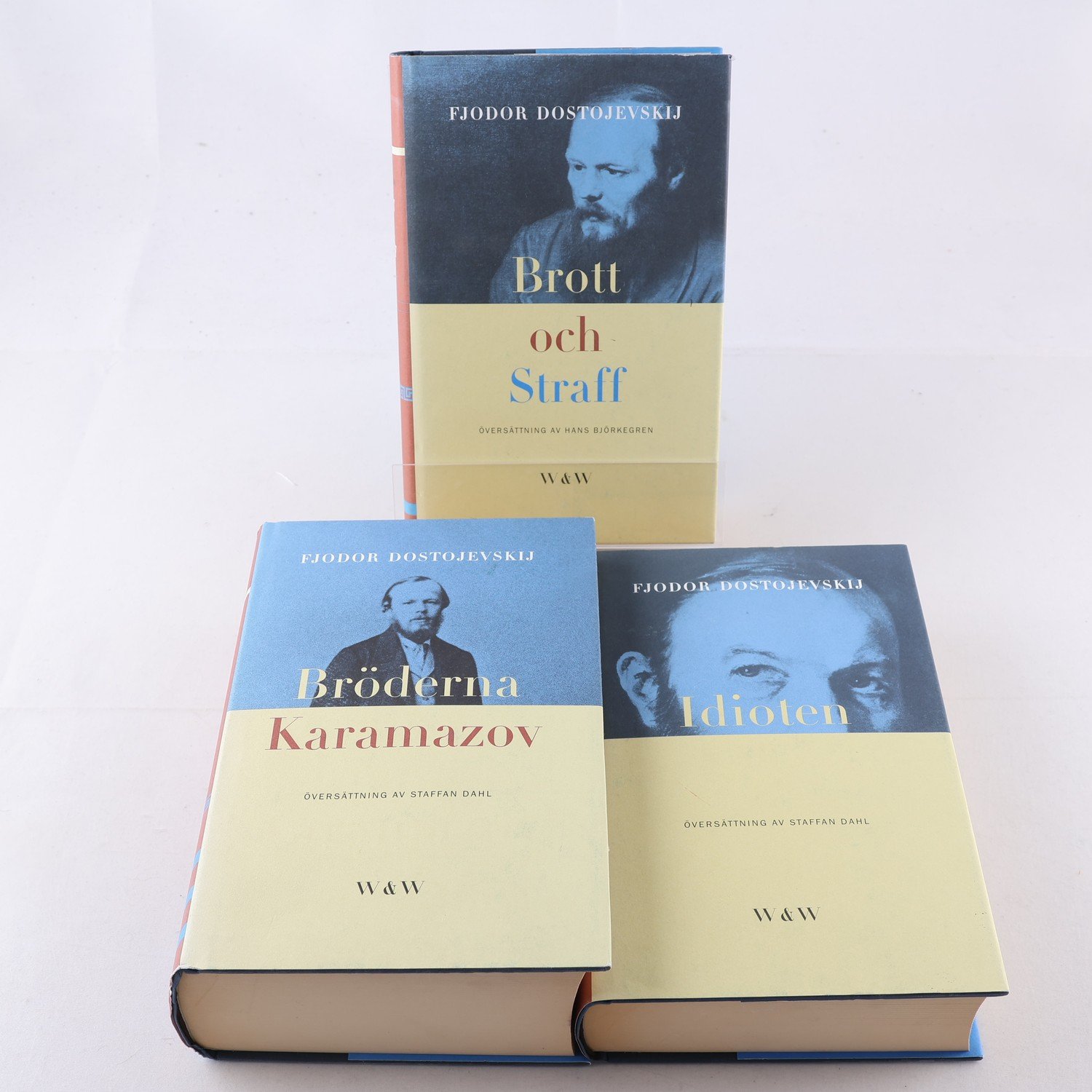 Dostojevskij, bokpaket, 3 volymer