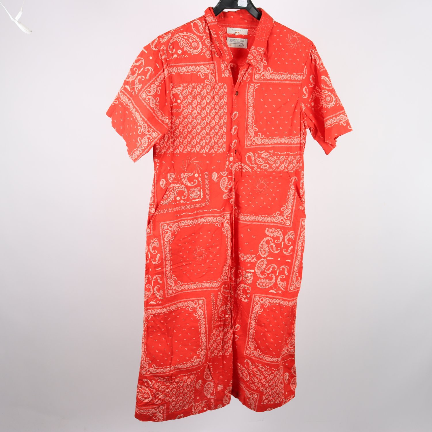 Klänning, Nudie Jeans co, röd, vit, stl. S