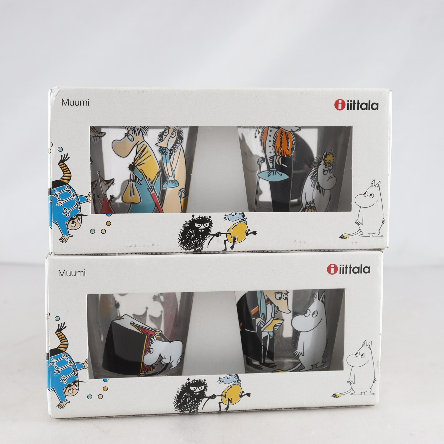 Glas, Mumin, 21 cl, Iittala, 4 st