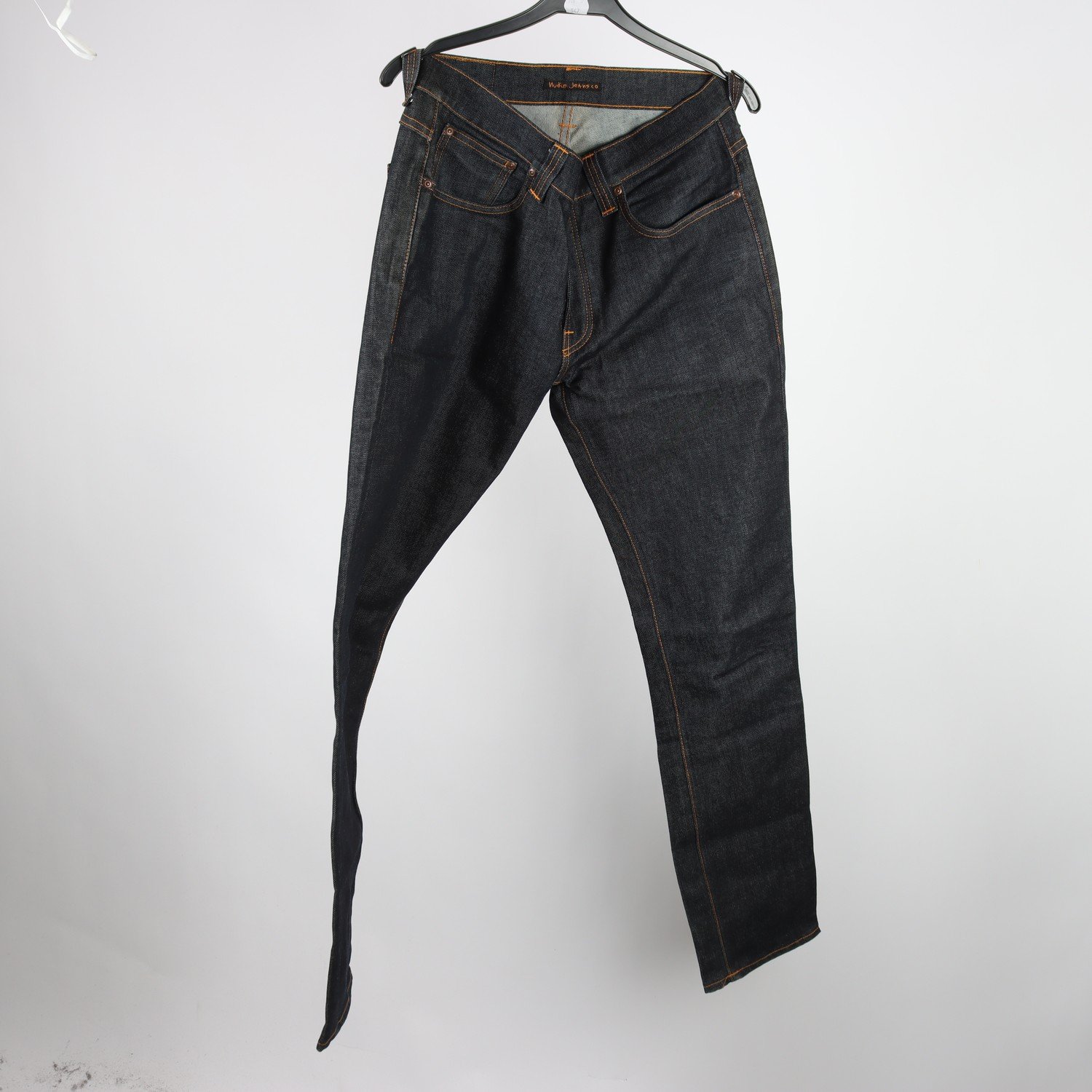 Jeans, Nudie, blå, Grim Tim, stl. 34/34.