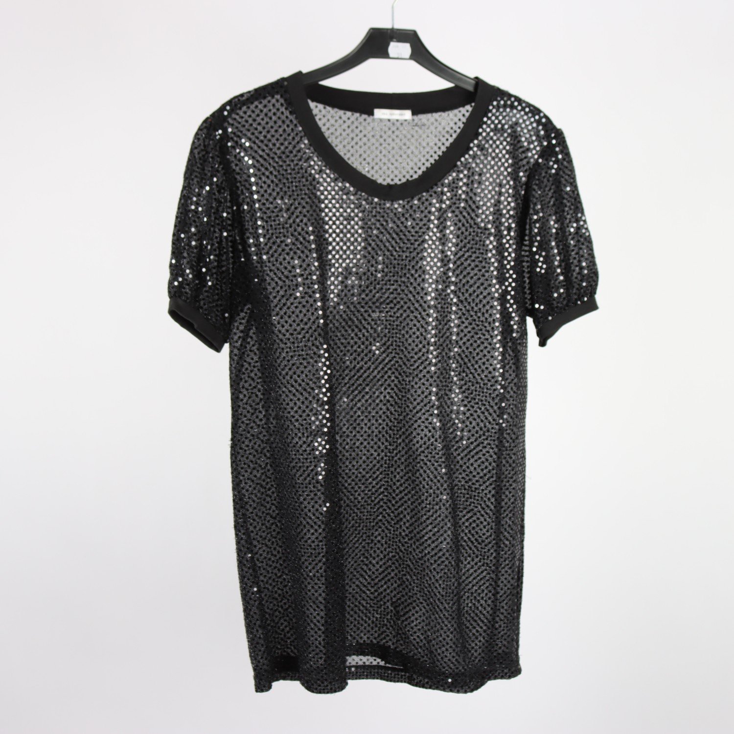 Blus, Ida Sjöstedt, svart, paljetter, glittrig, stl. XS