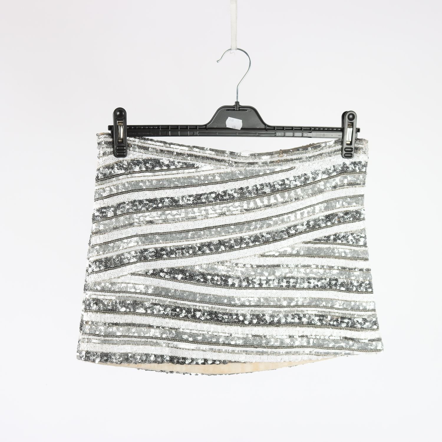 Linne, Hunkydory, grå, silvrig, paljetter, stl. M