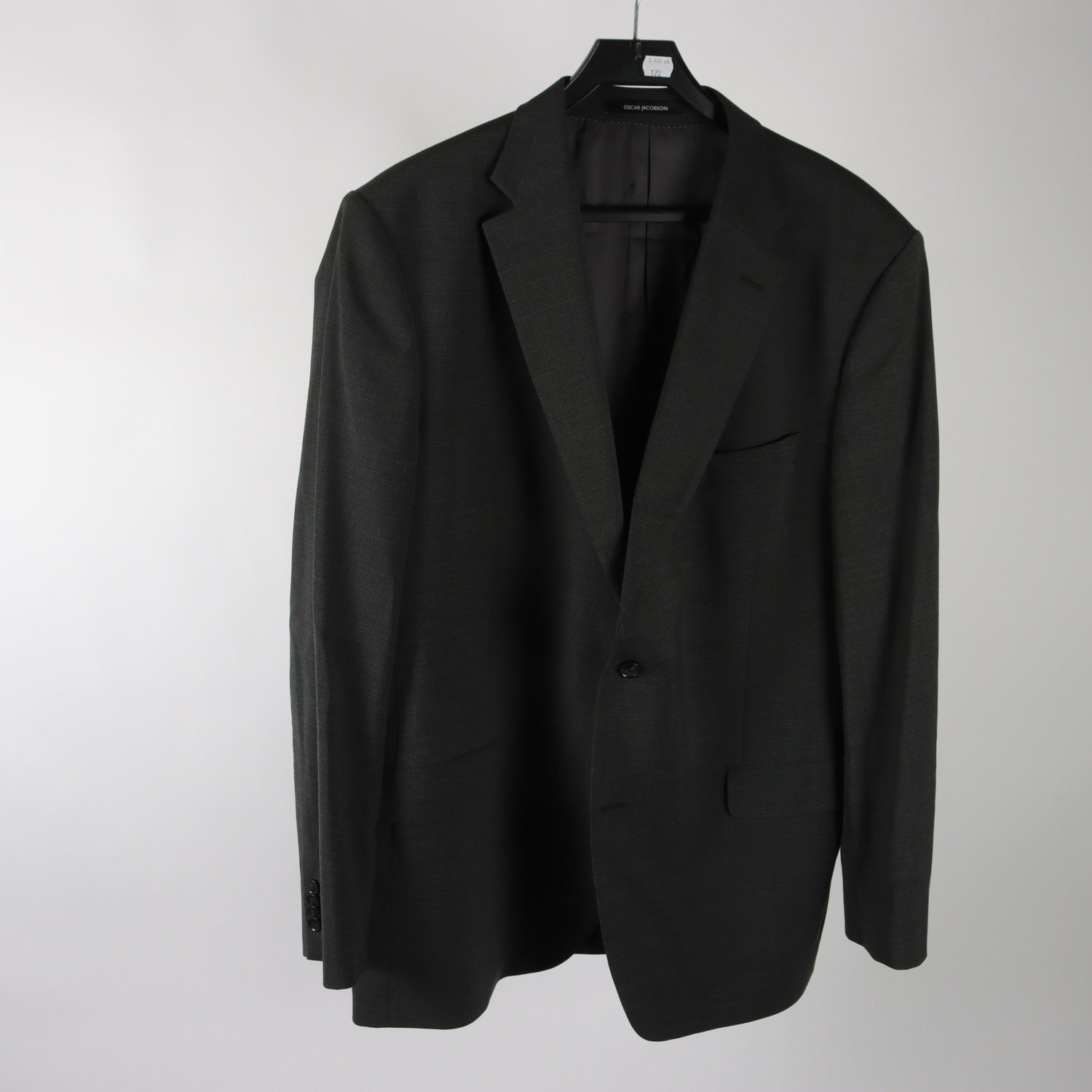 Kavaj, Oscar Jacobson, grå svart, stl. 58