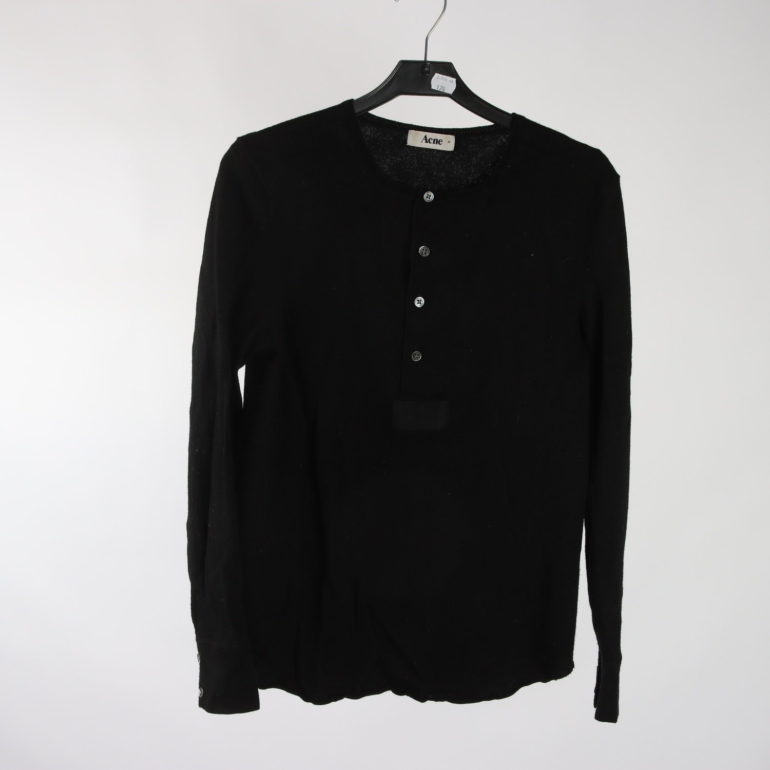 Tröja, Acne, svart, stl. M