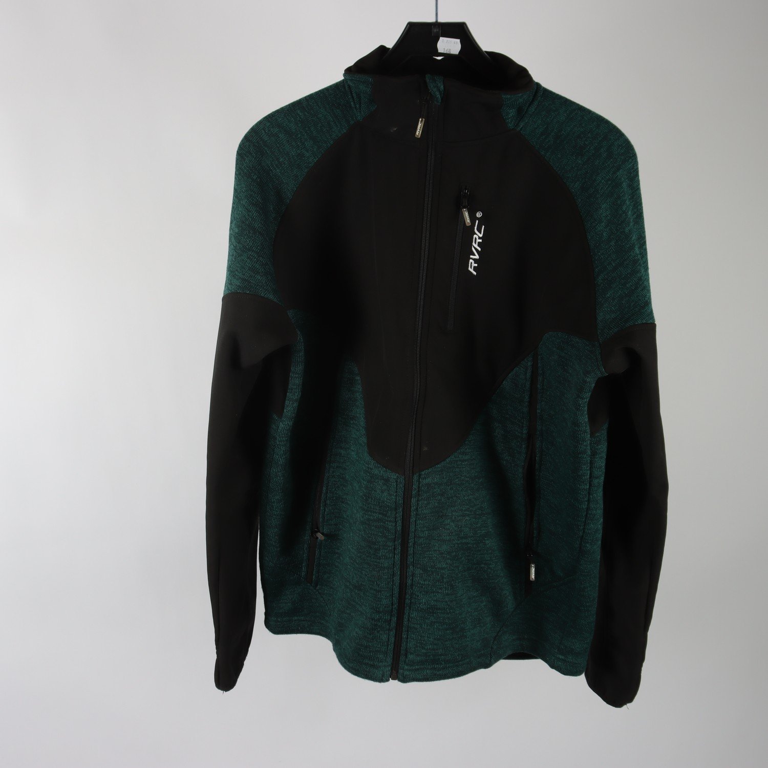 Fleecejacka, Revolution Race, grön, svart, stl. L