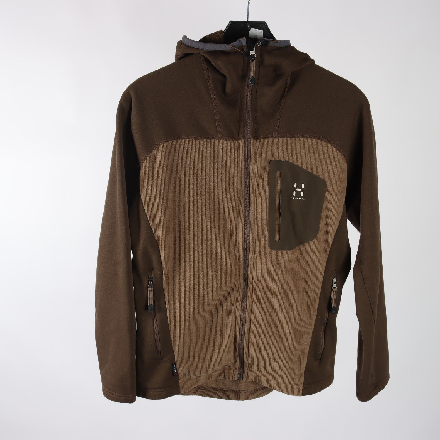 Fleecejacka, Haglöfs, brun, stl. S