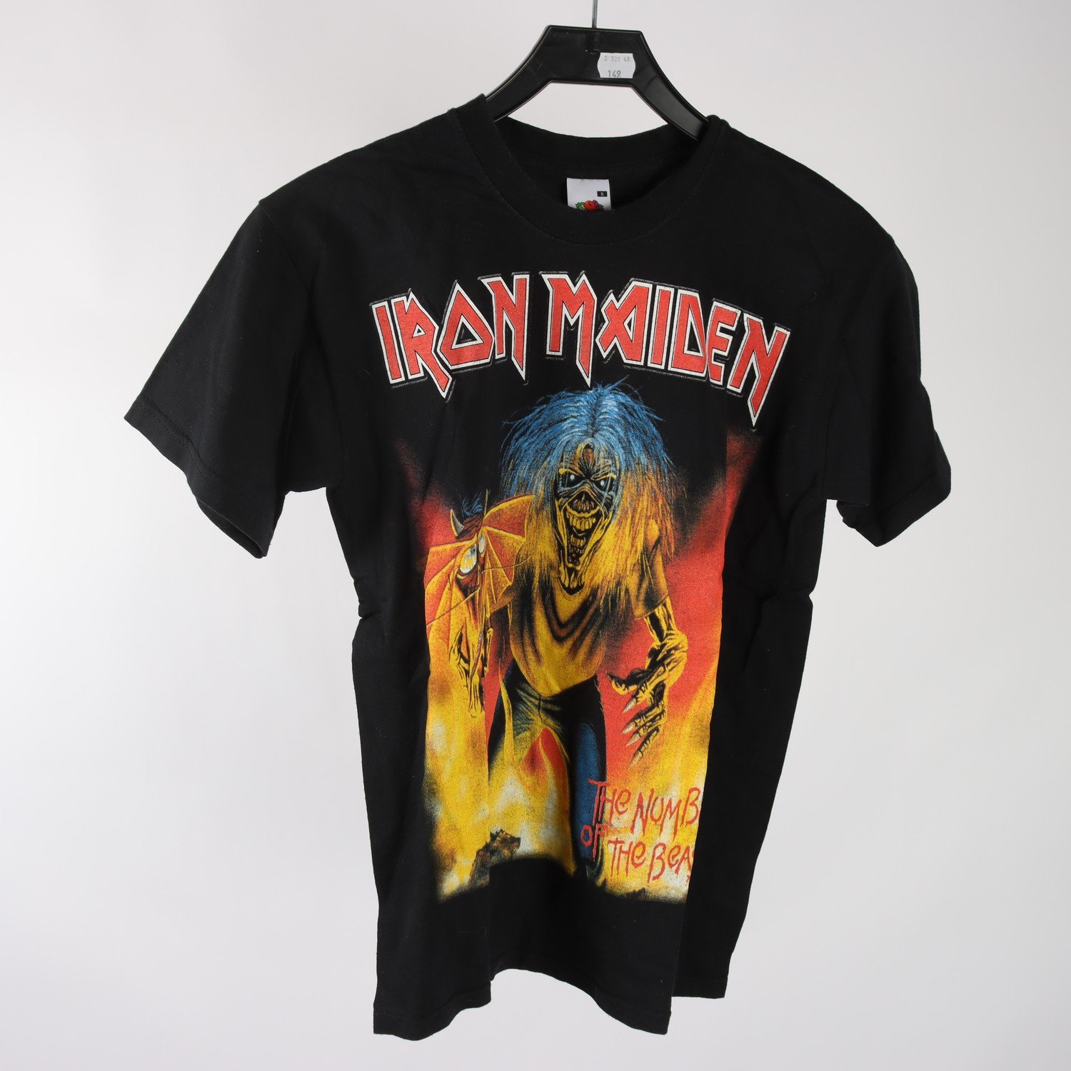 T-shirt, Iron Maiden, svart, stl. S