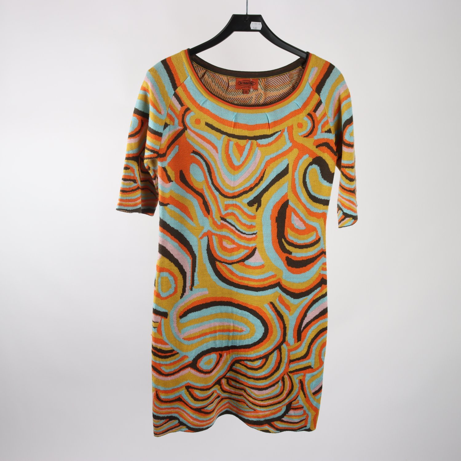 Klänning, Missoni, multi, mönstrad, stl. 38