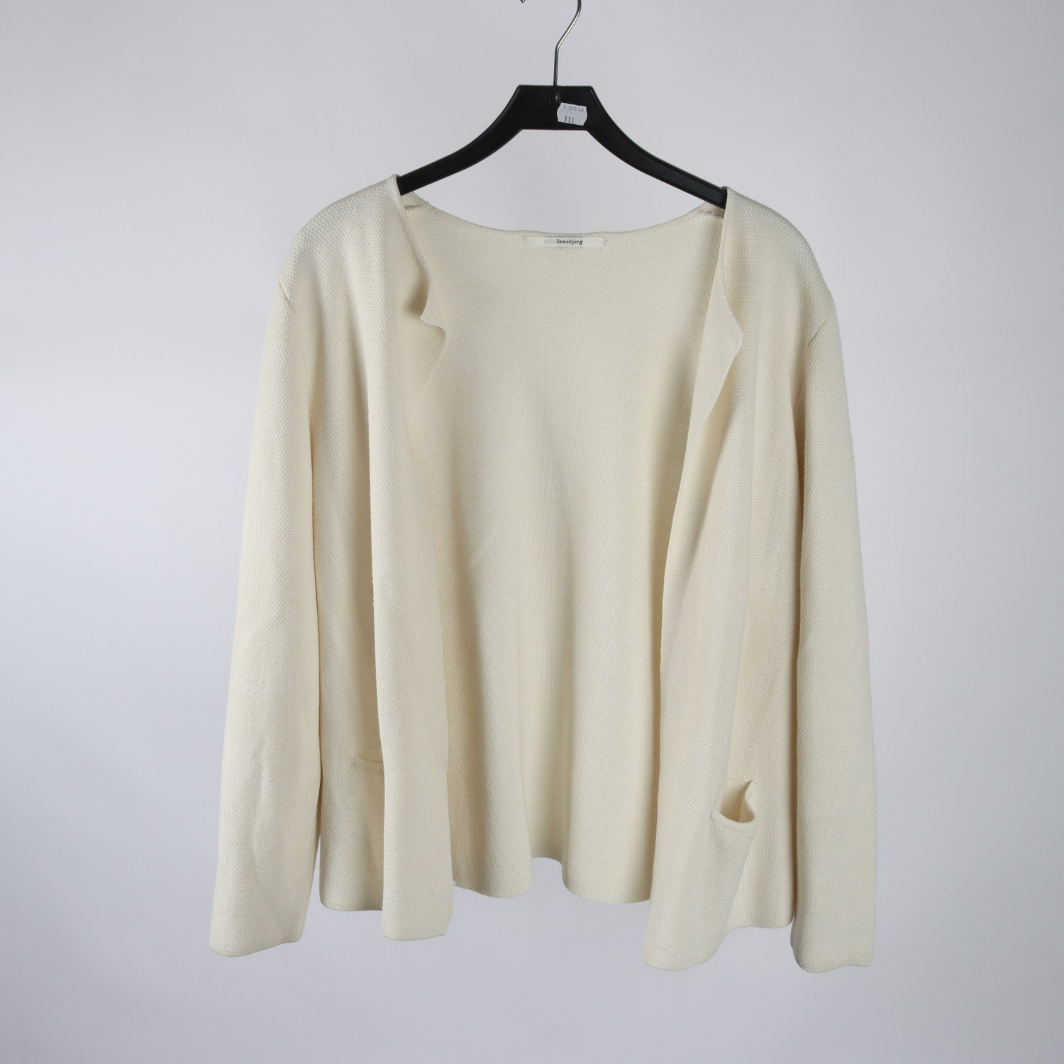 Kofta, Sibin Linnebjerg, vit, stl. XL