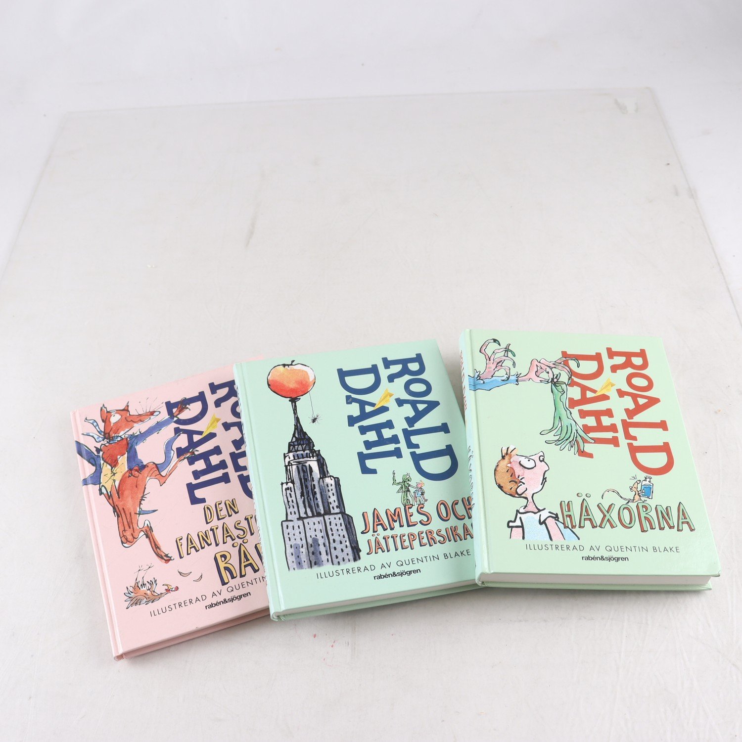 Bokpaket: Roald Dahl, 3 volymer