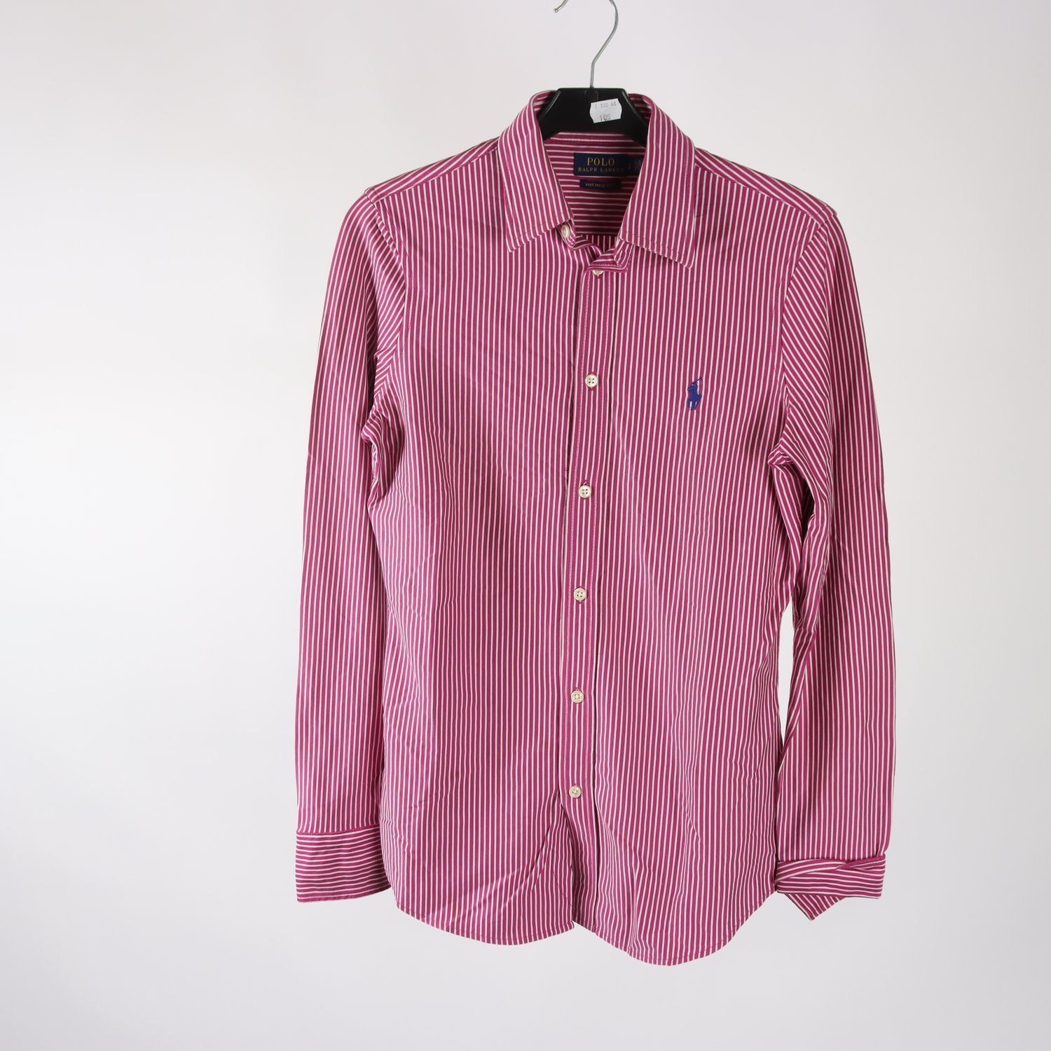 Blus/skjorta, Polo Ralph Lauren. rosa, vit, randig, stl. S